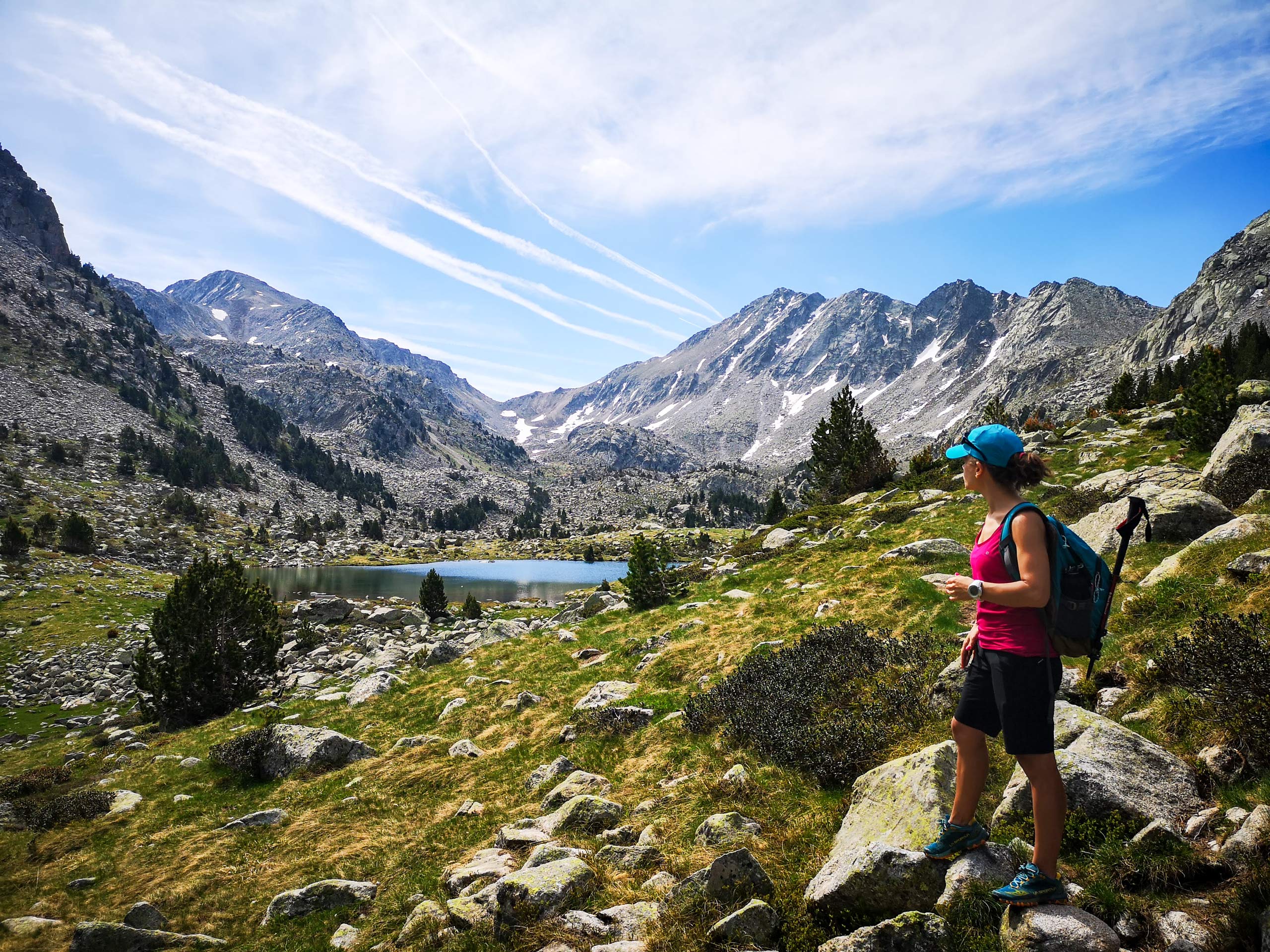 Lake in Vall de Boi mountains