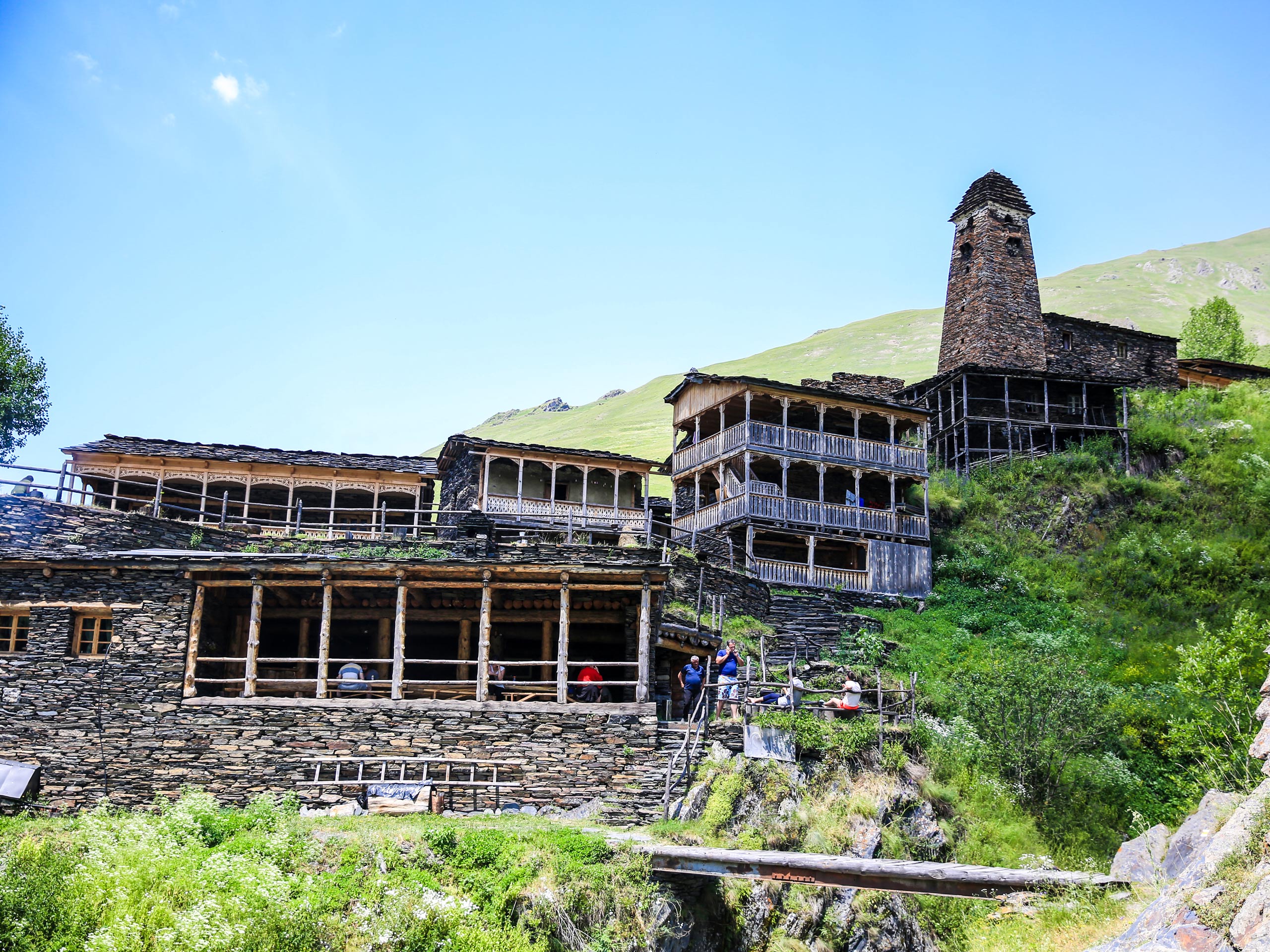 Old houses in Tusheti