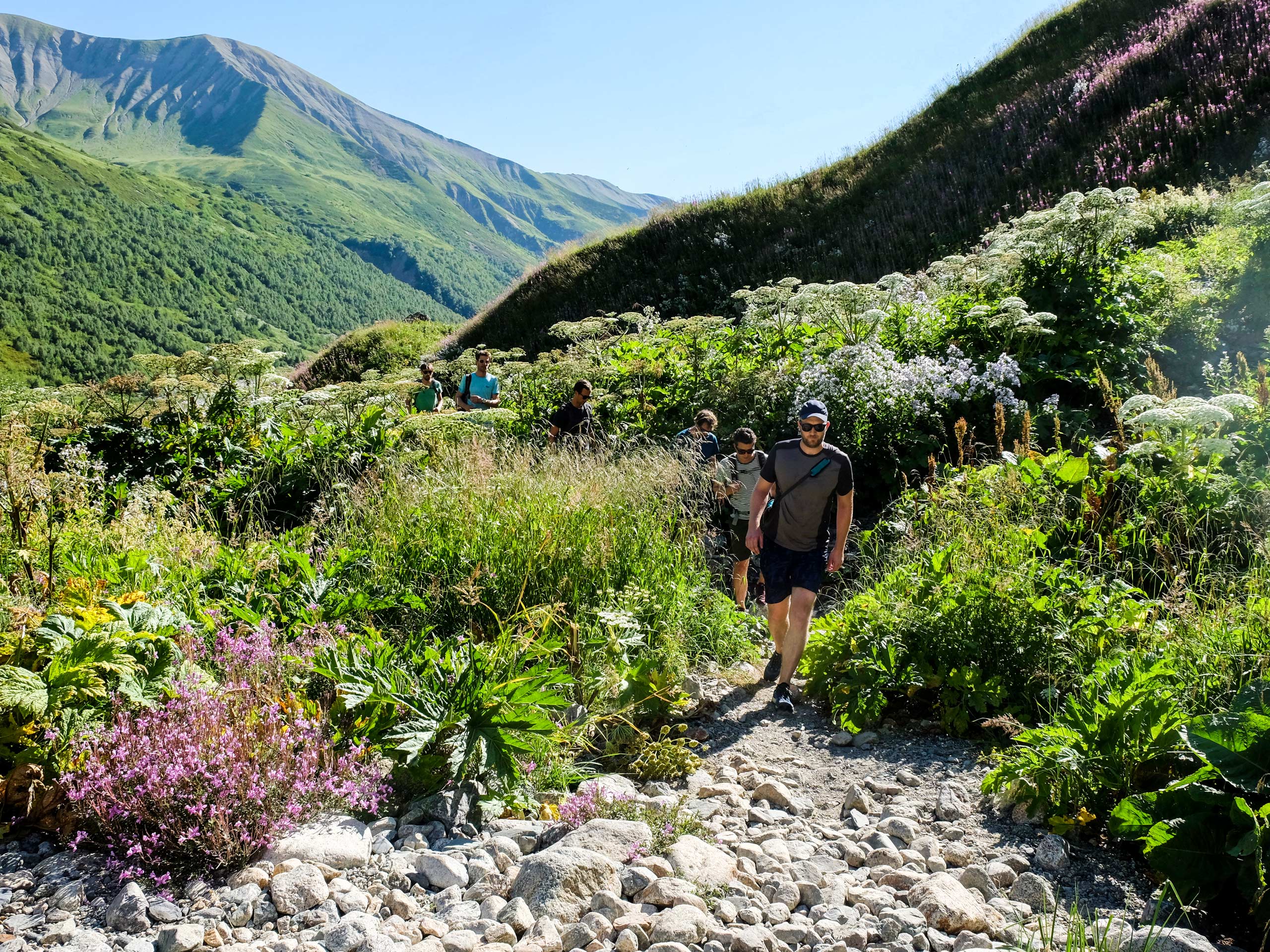 Svaneti mountain hiking