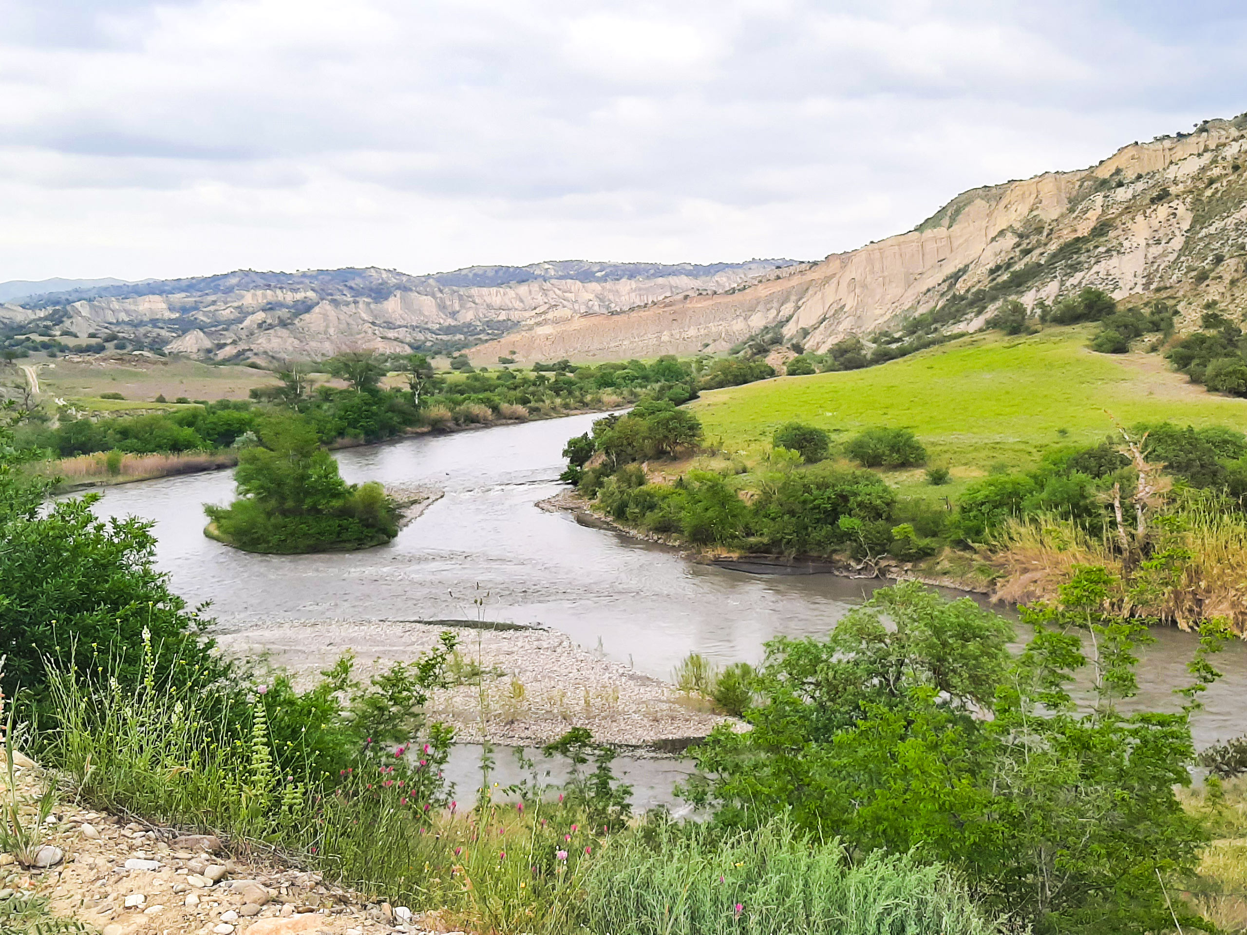 River in Vashlovani National Park