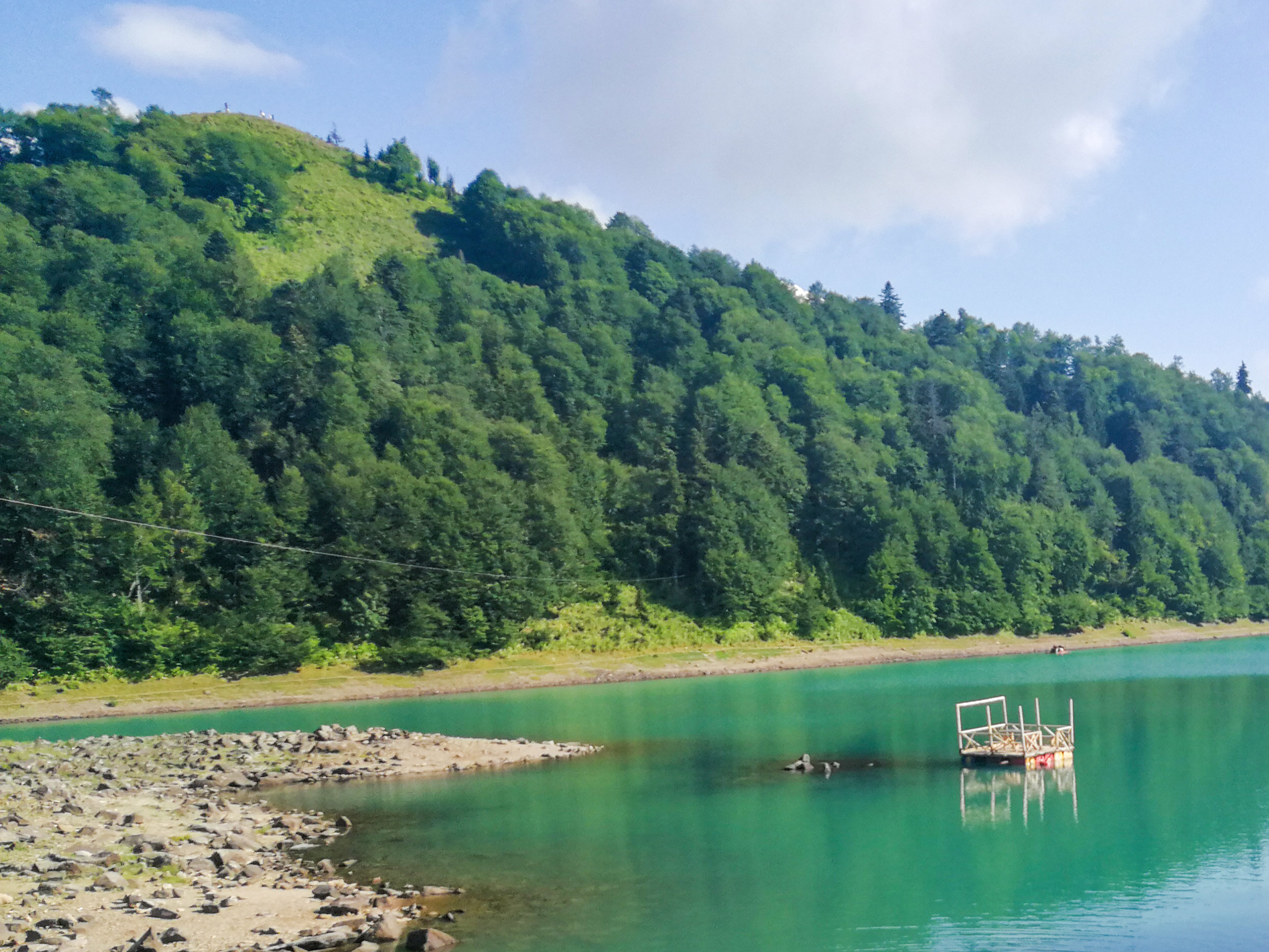 Green lake near Goderdzi pass