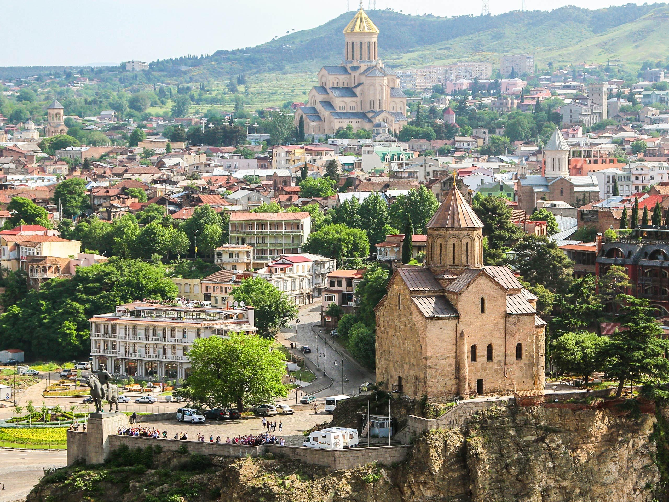 Tbilisi city landscape