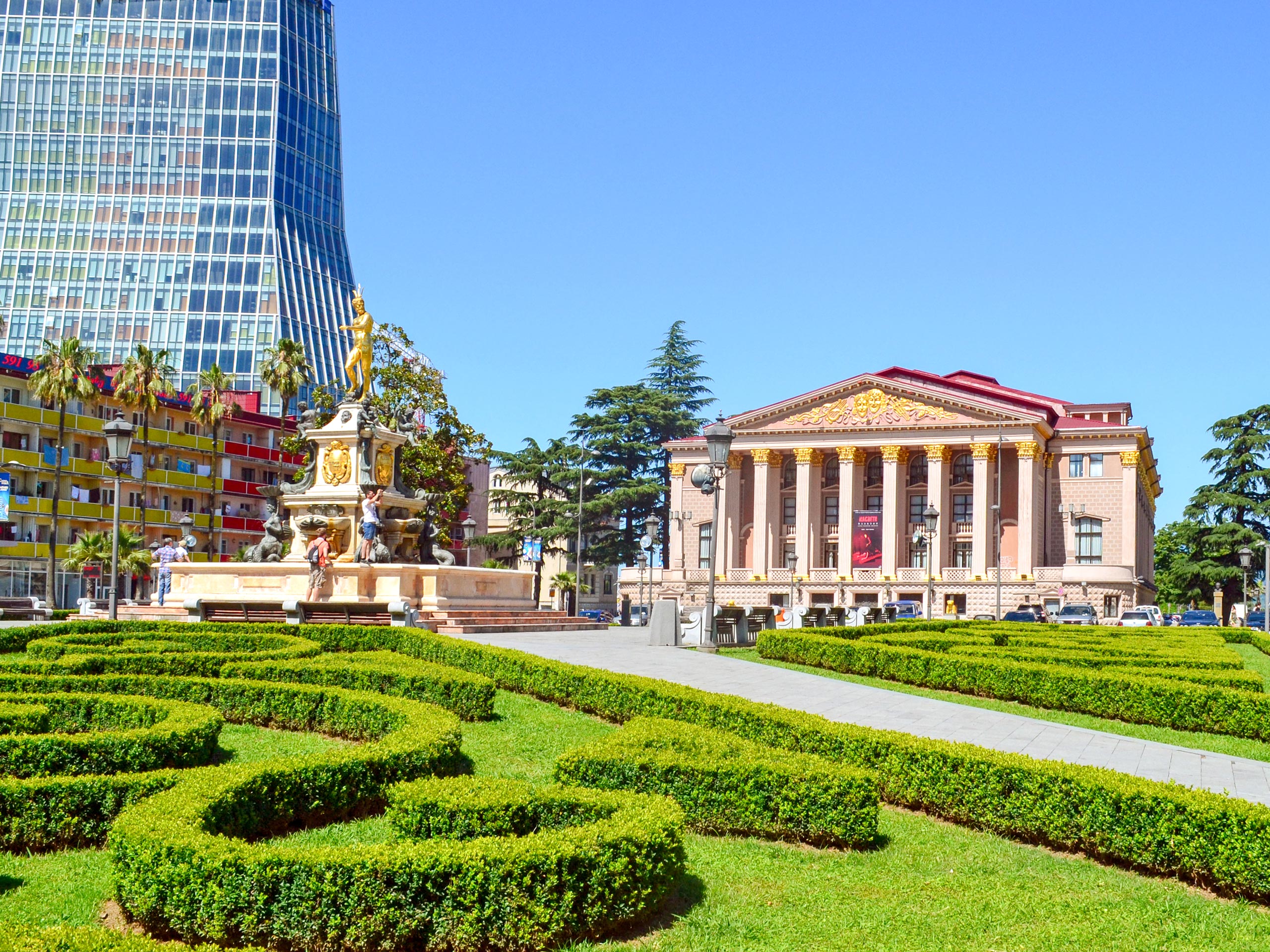 Batumi city center