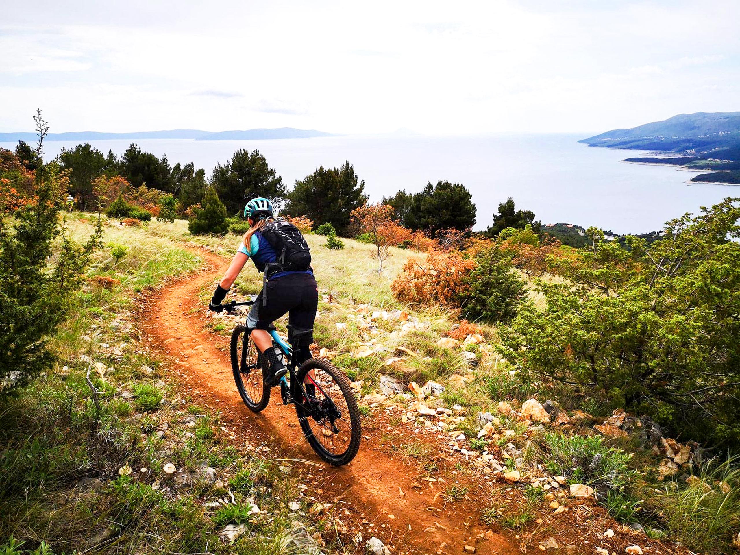 Cycling on the hills