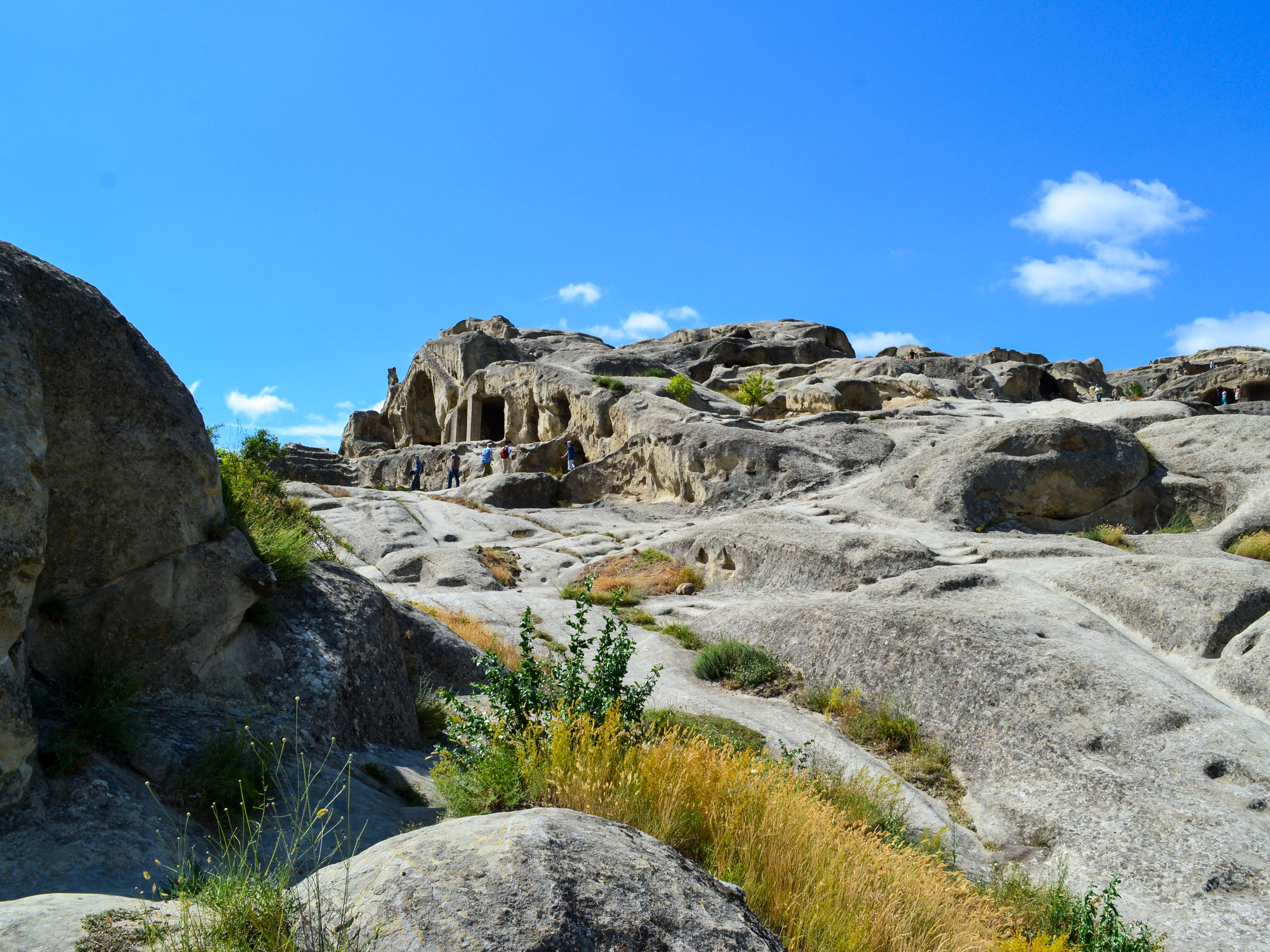 Uplistsikhe Cave town view