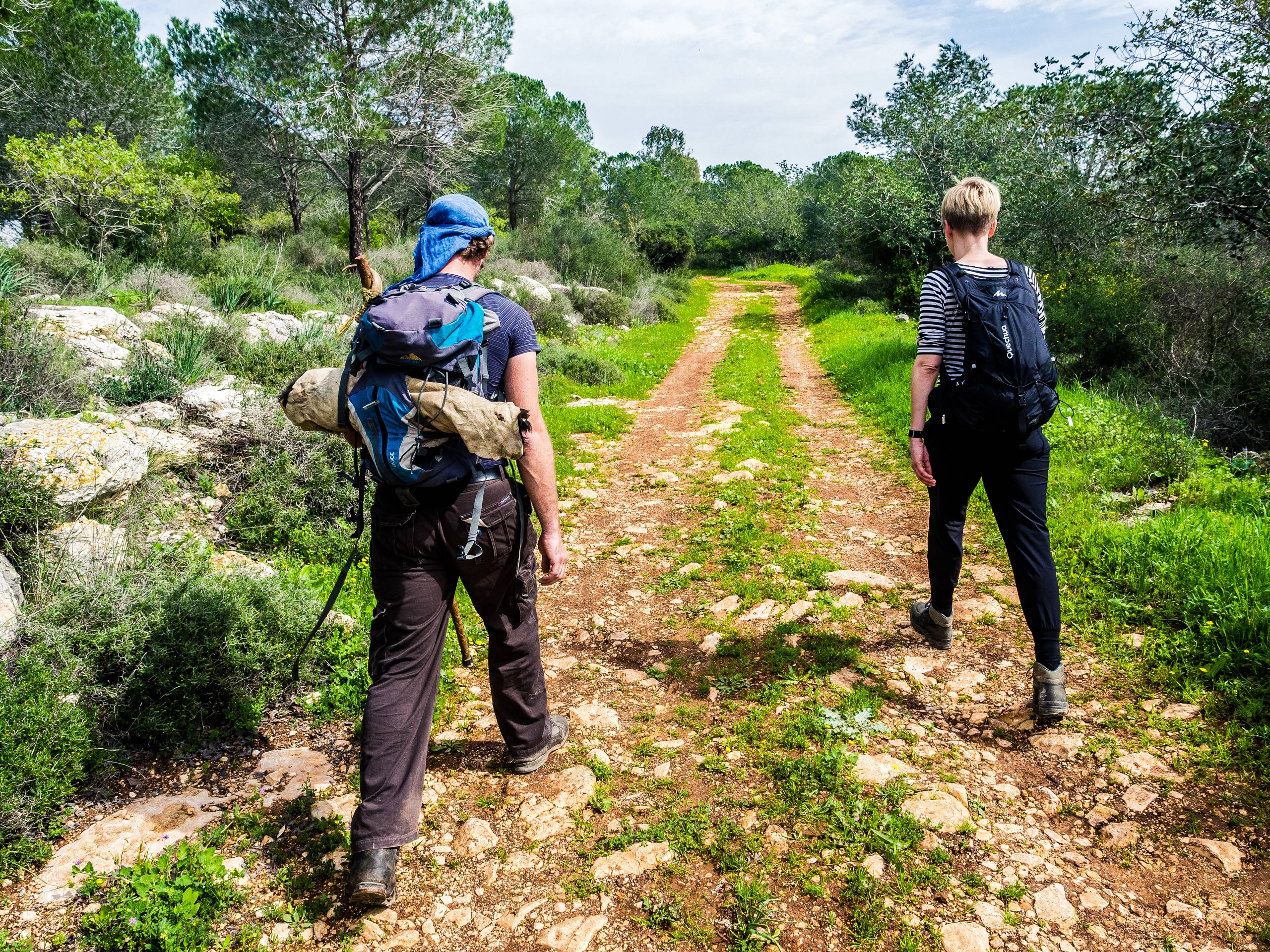 Walking in the Jesus Trail