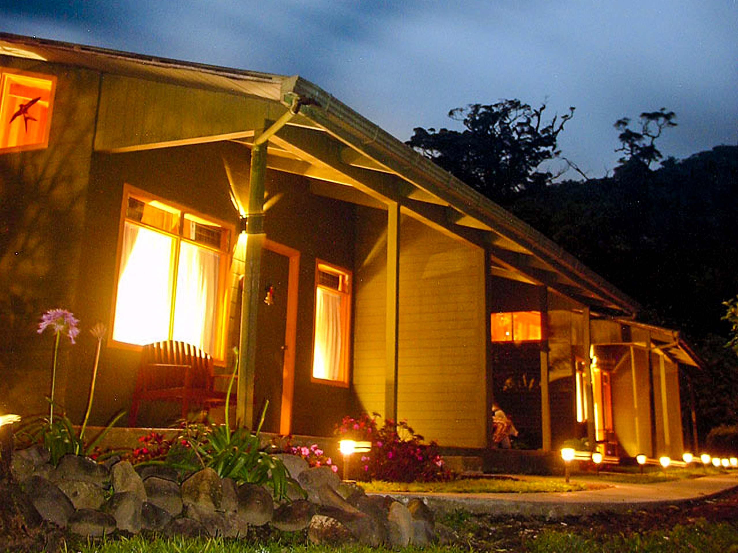 Night on the Monteverde Cloud Forest Lodge