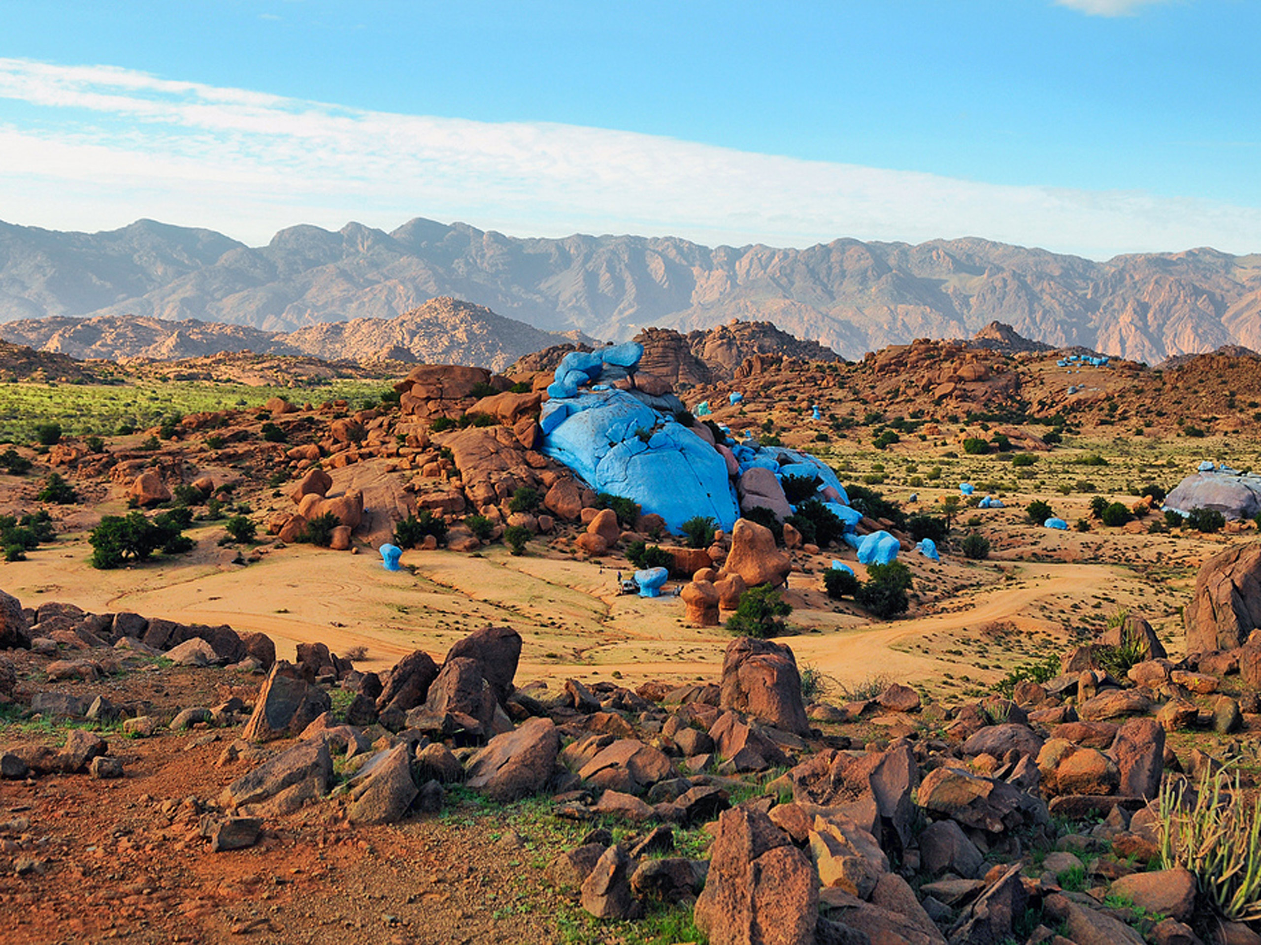 Rocky desert landscape