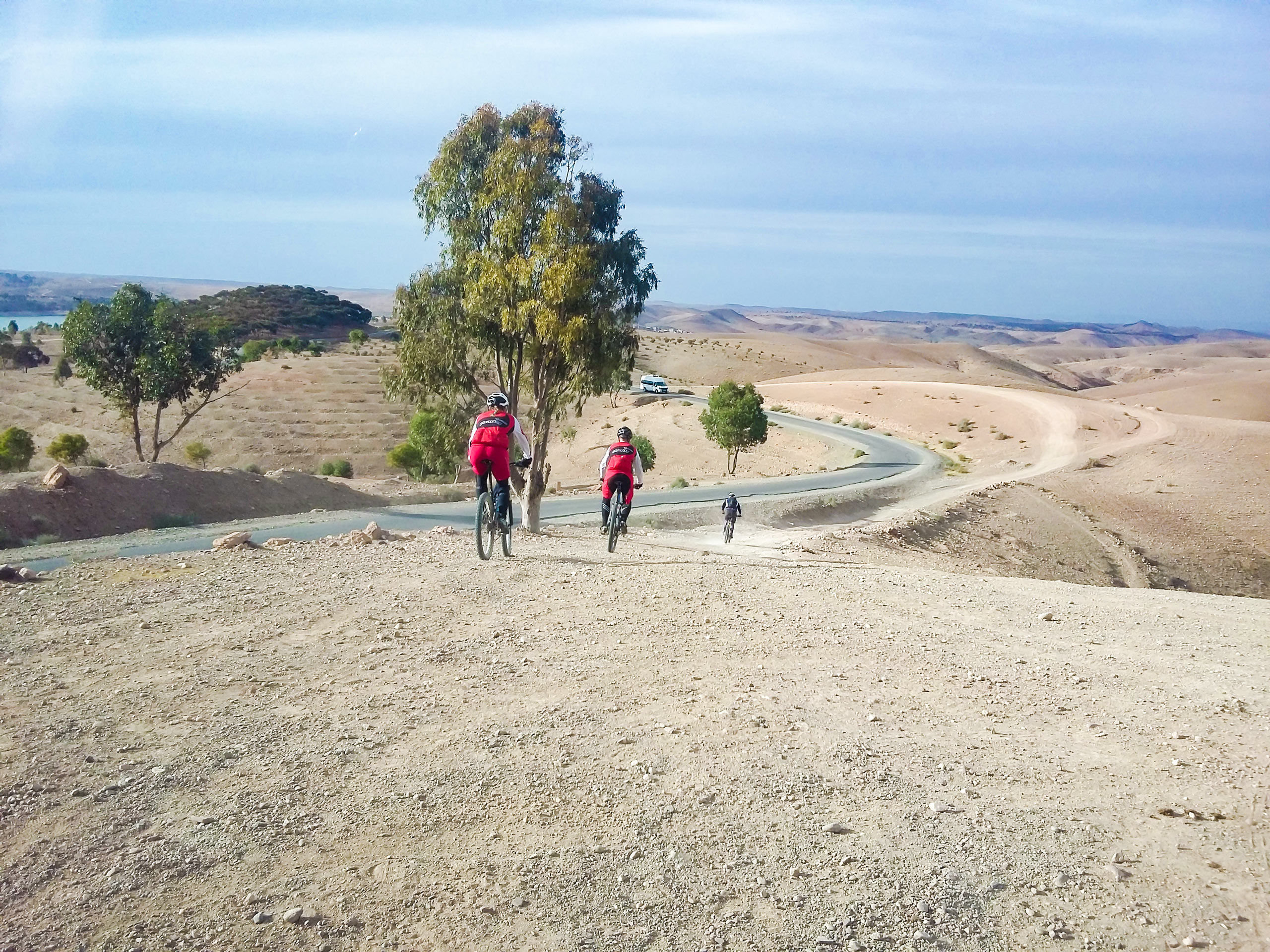 Desert biking tour