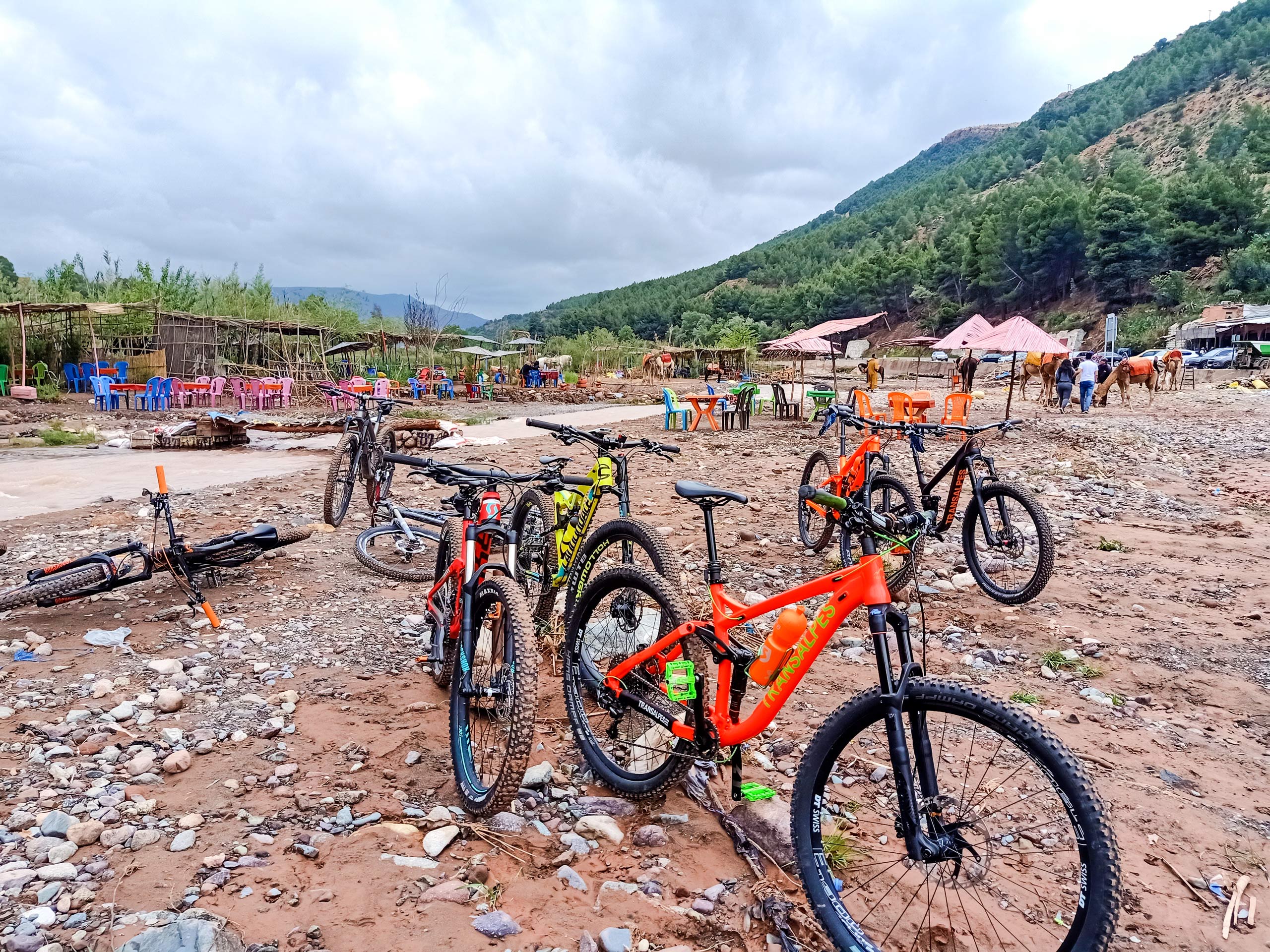 Bicycles parking