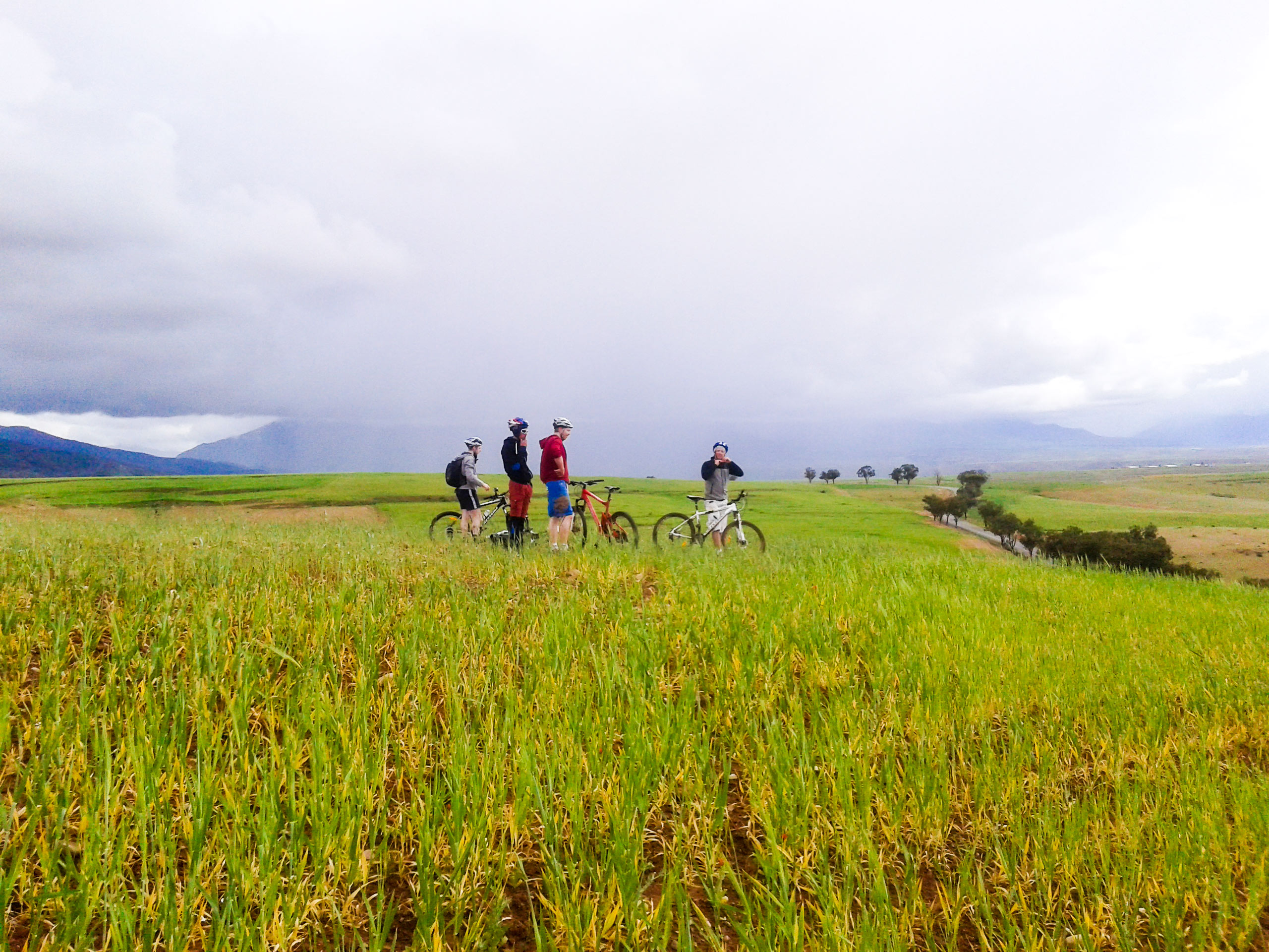 Mountain biking tour