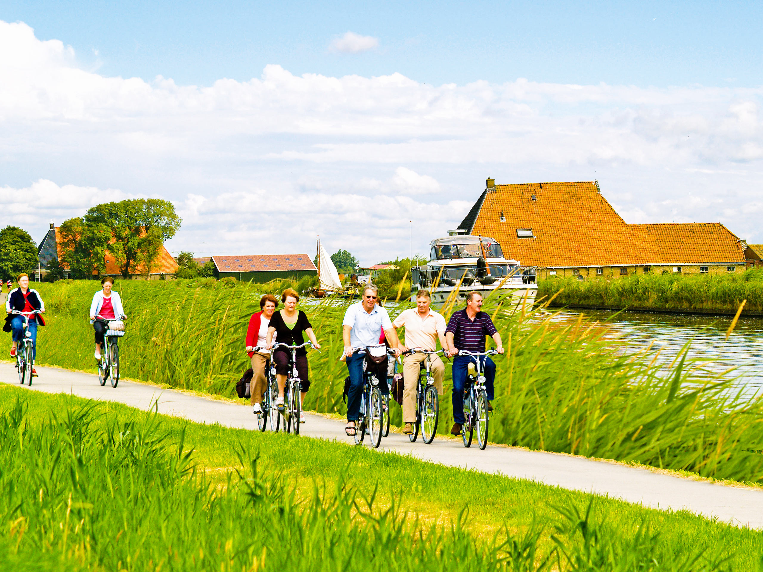 Friesland cycling trail