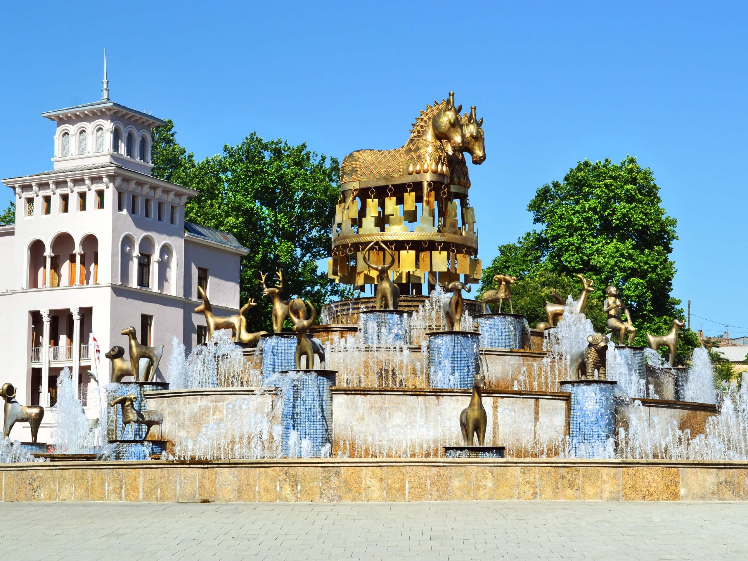 Kutaisi central fountain