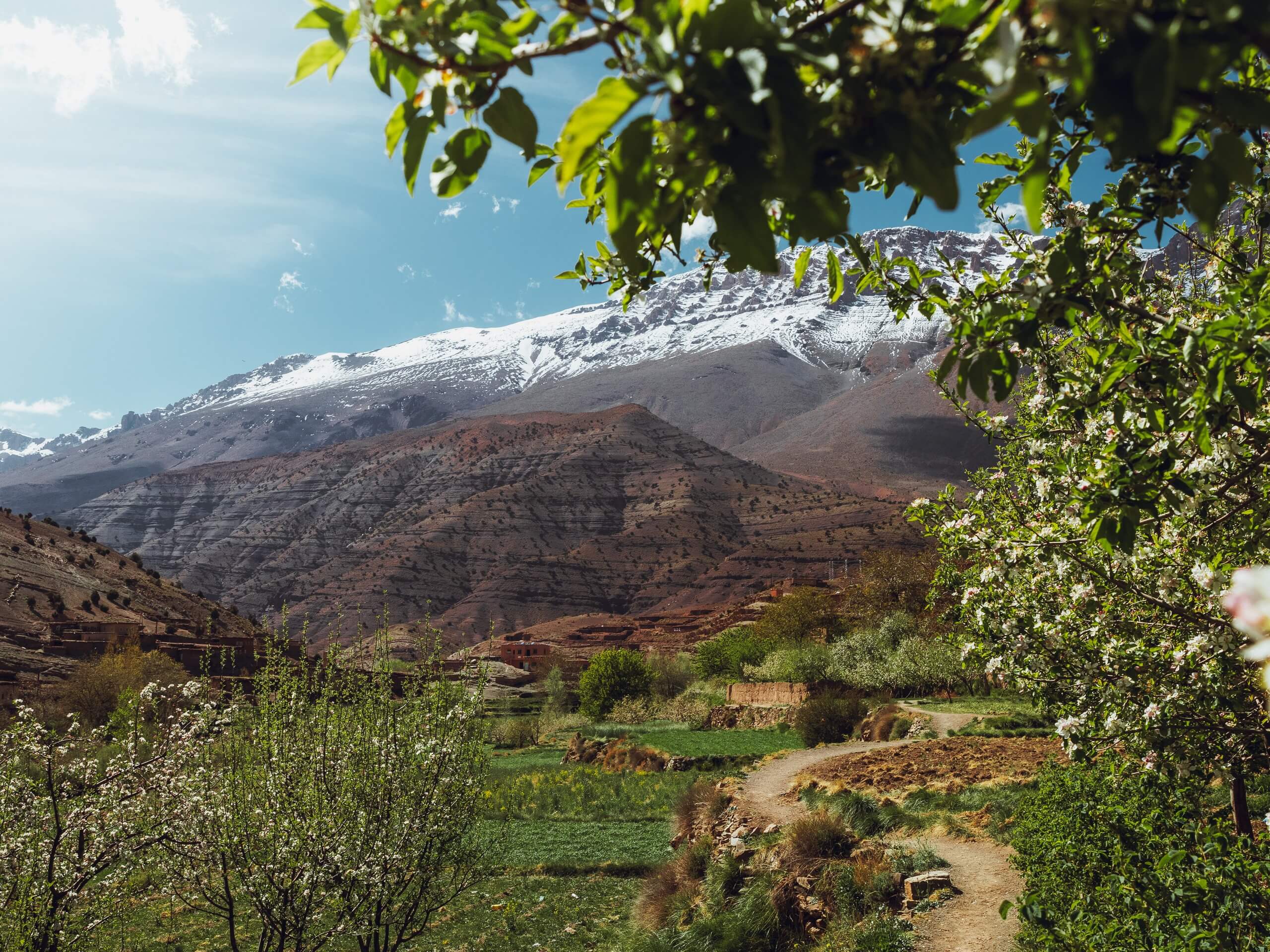 Valley in Morocco