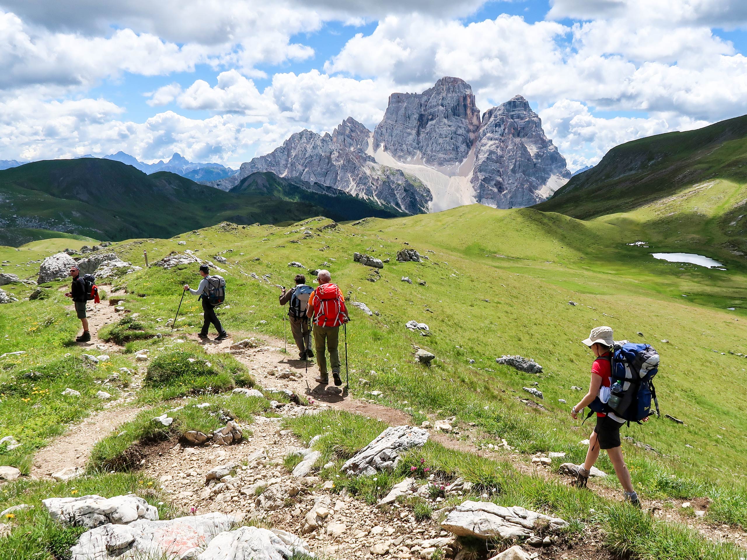 dolomites trekking tour