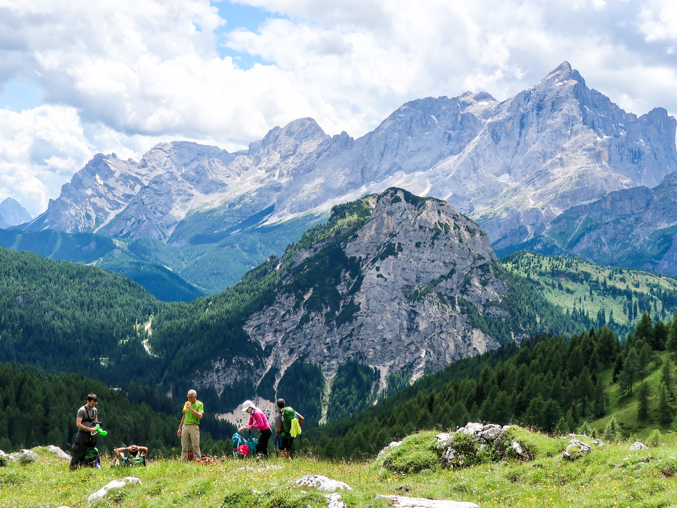 Dolomites beautiful landscape