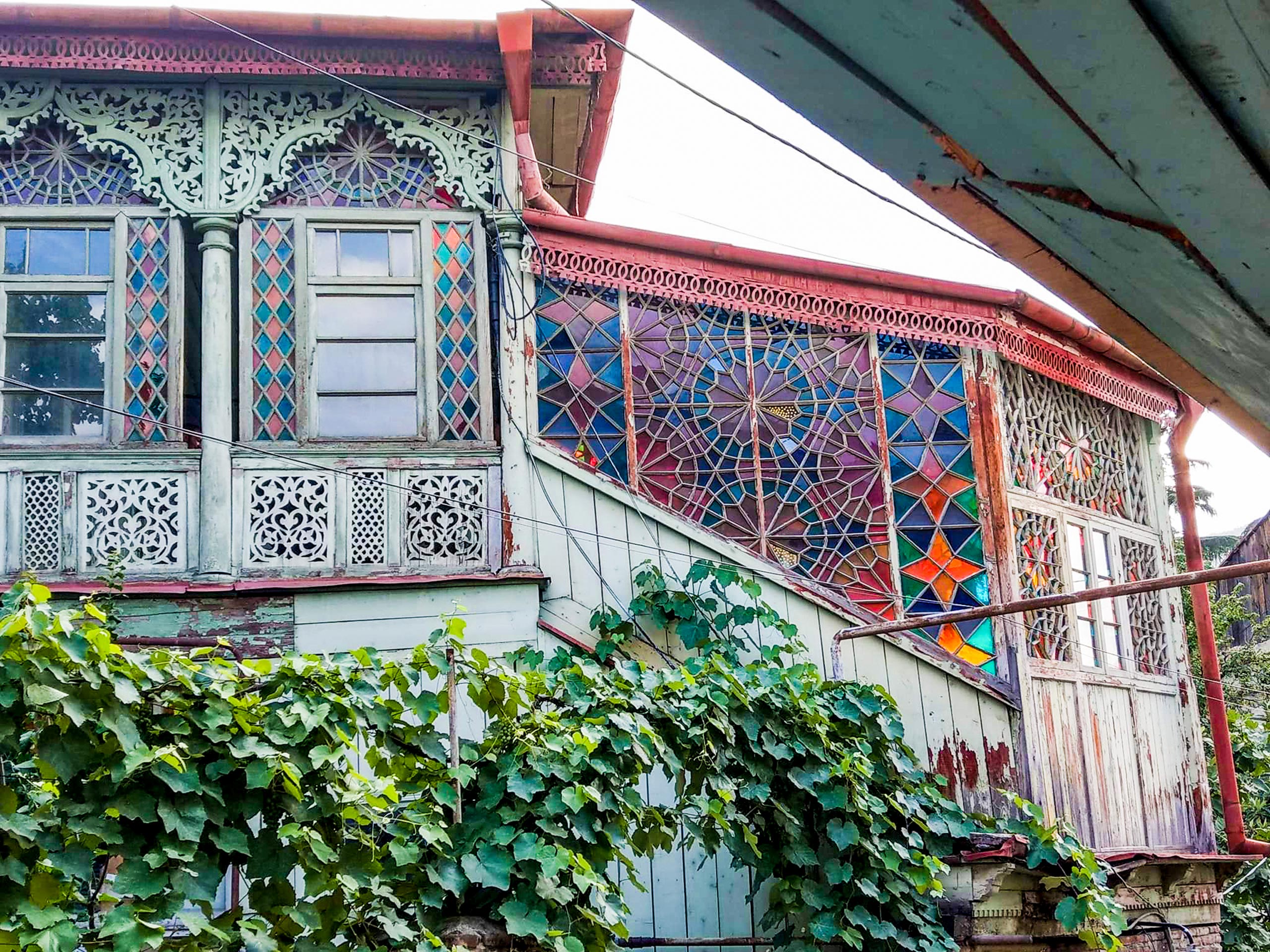 Caleidoscope house in Tbilisi