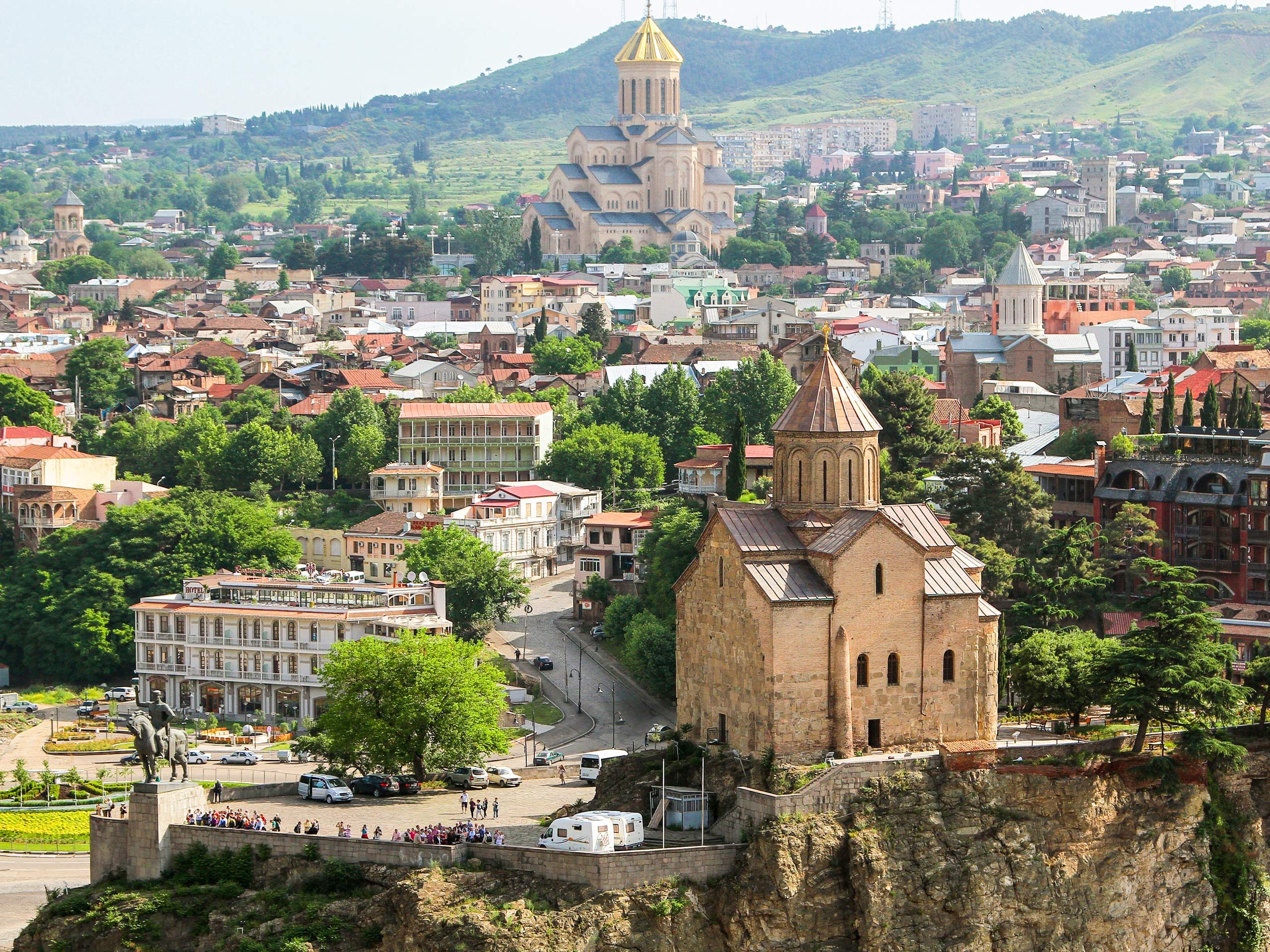 Tbilisi city landscape
