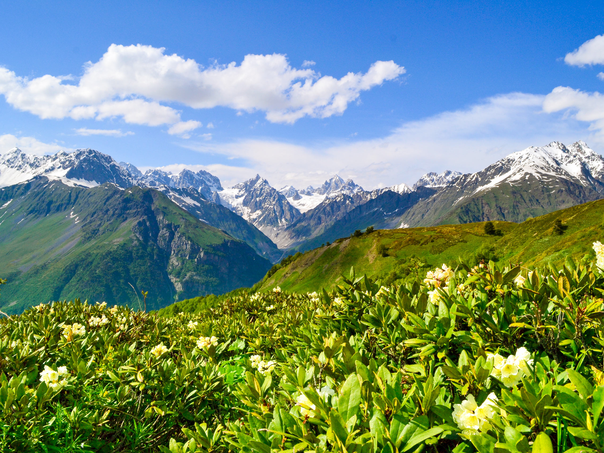 Georgia Svaneti landscapes