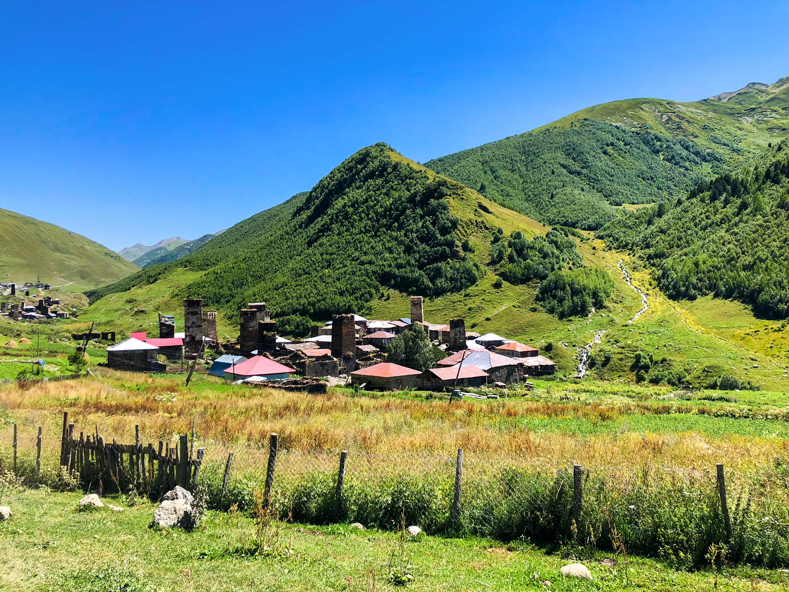 Beautiful Svaneti landscape