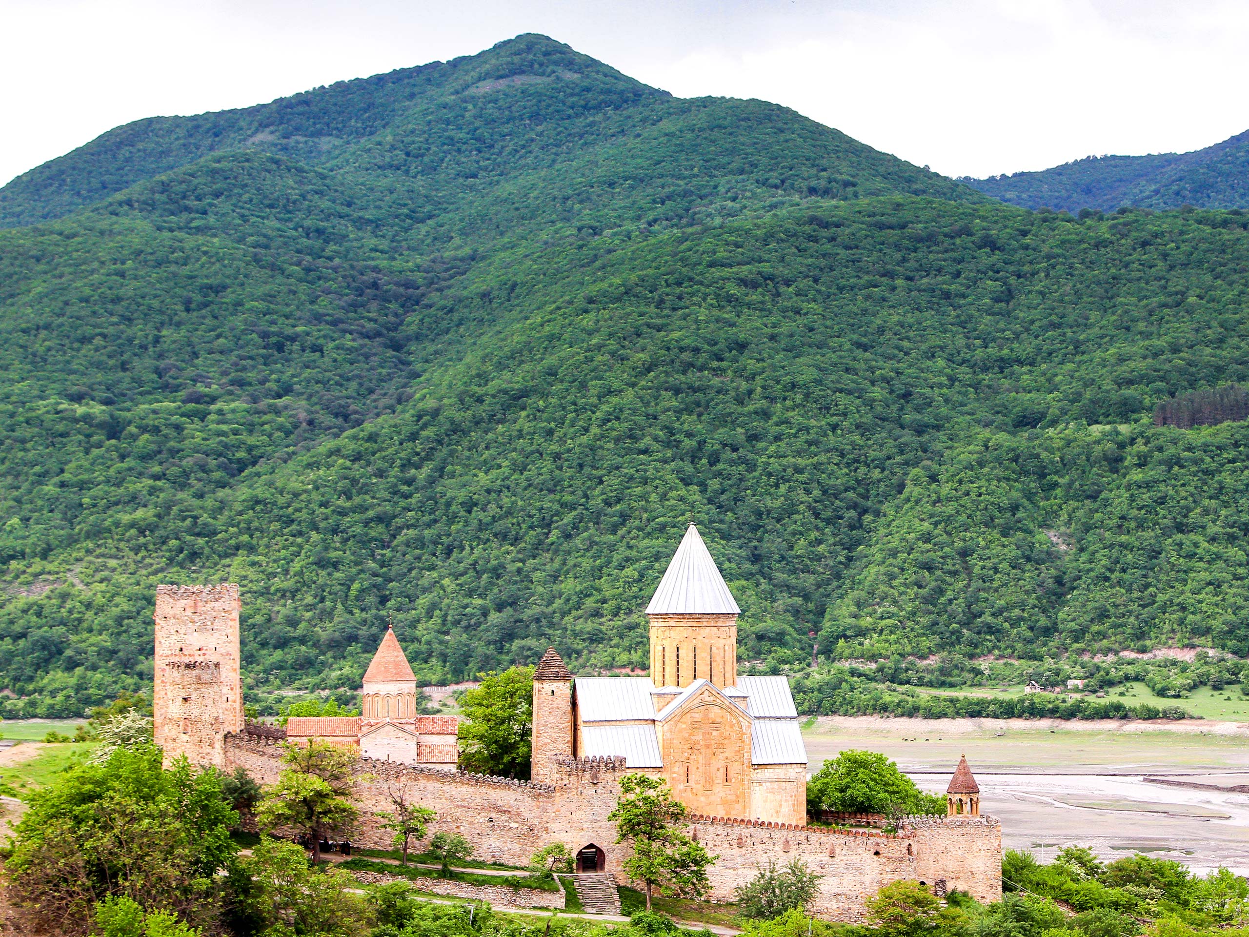 Ananuri fortress in Georgia