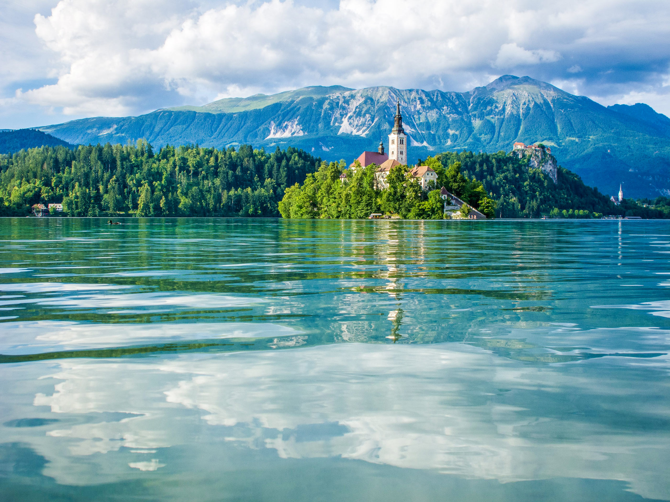 Lake Bled and Mala Osojnica in Slovenia