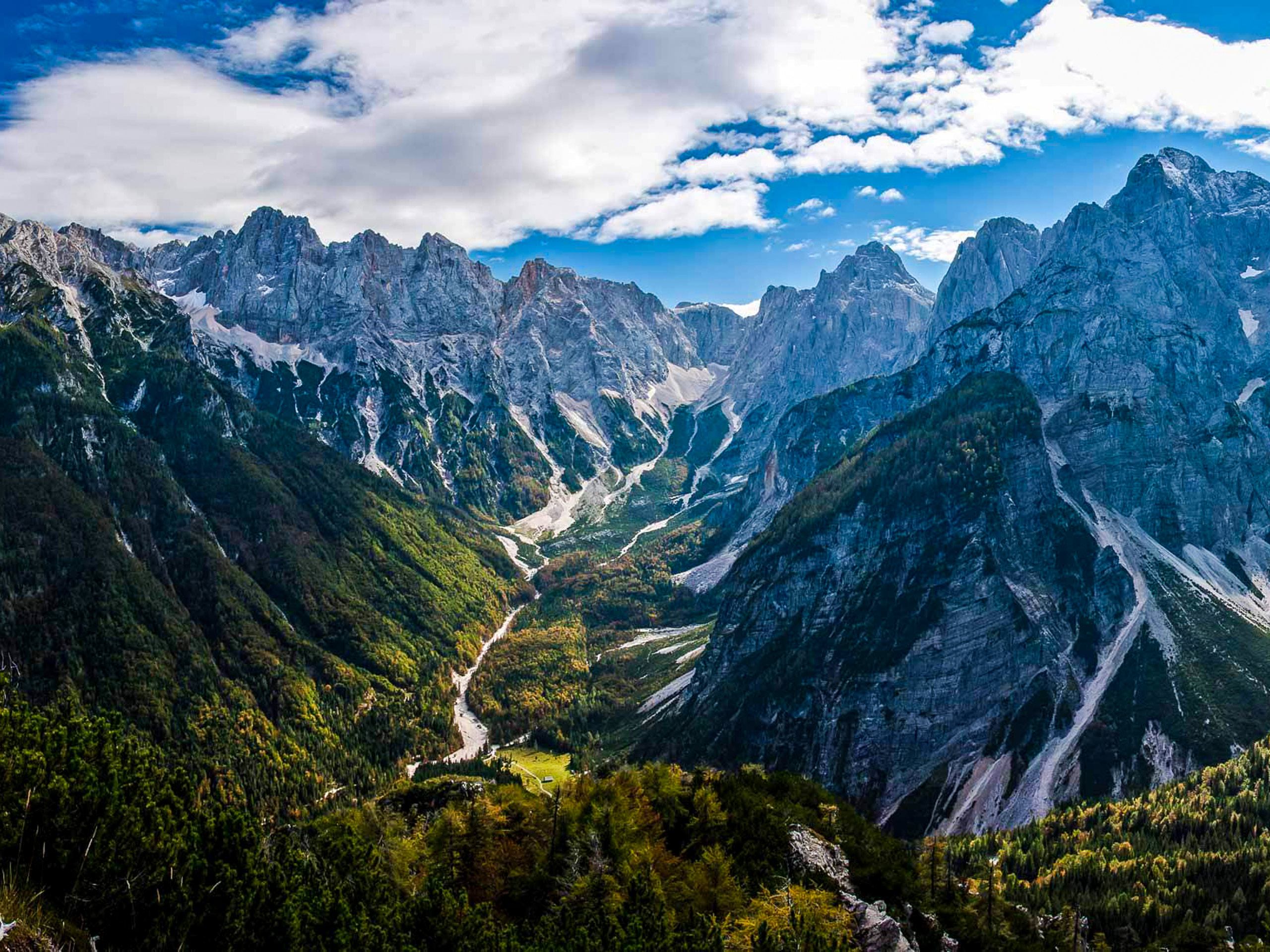 Alpe Adria panoramic view