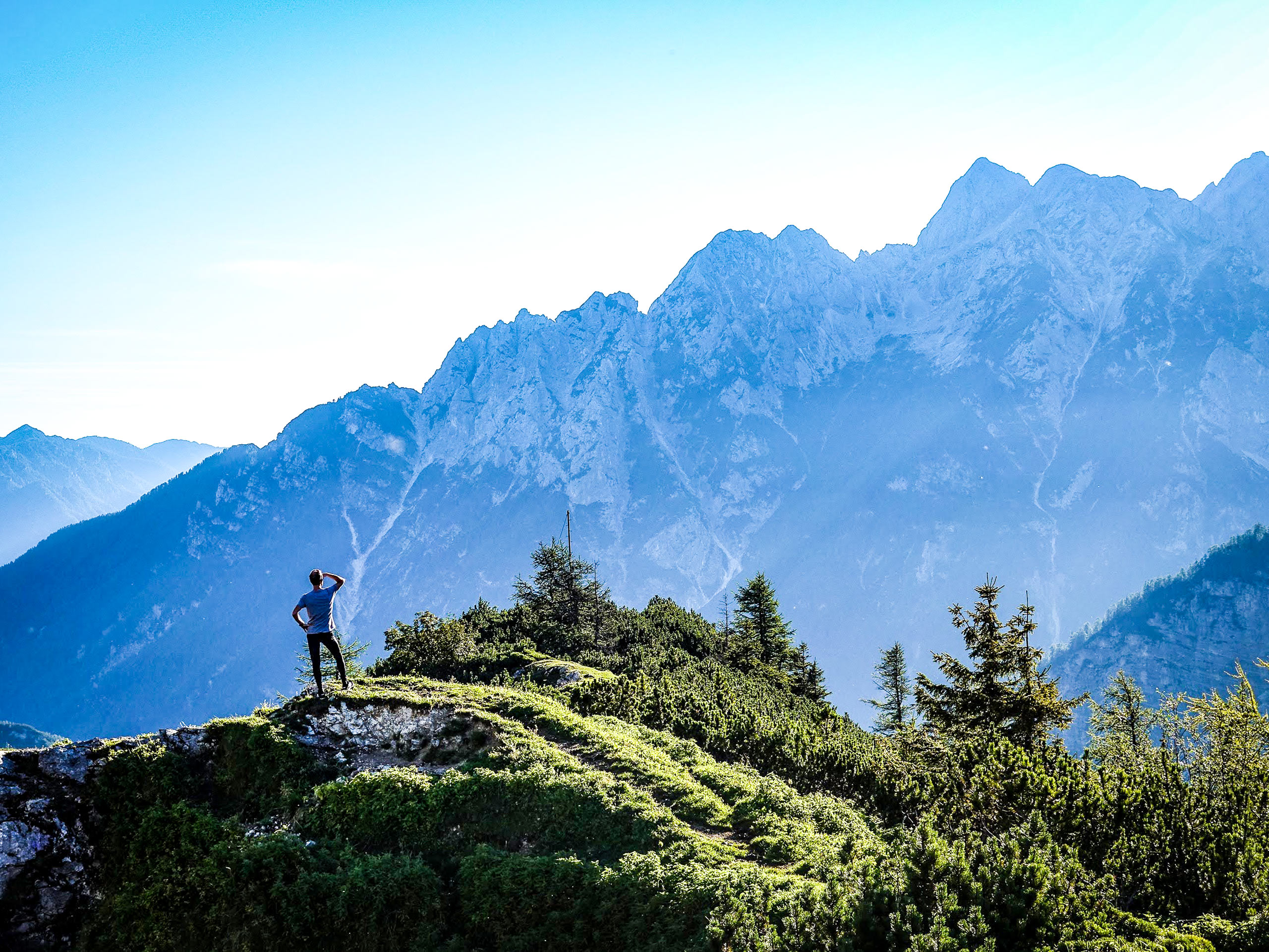 Mountains view in Slovenia