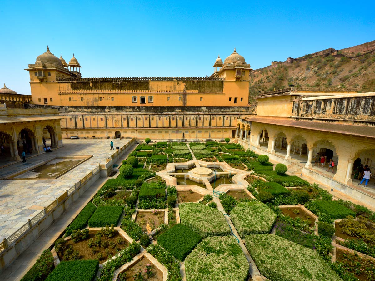 Amber Fort Courtyard