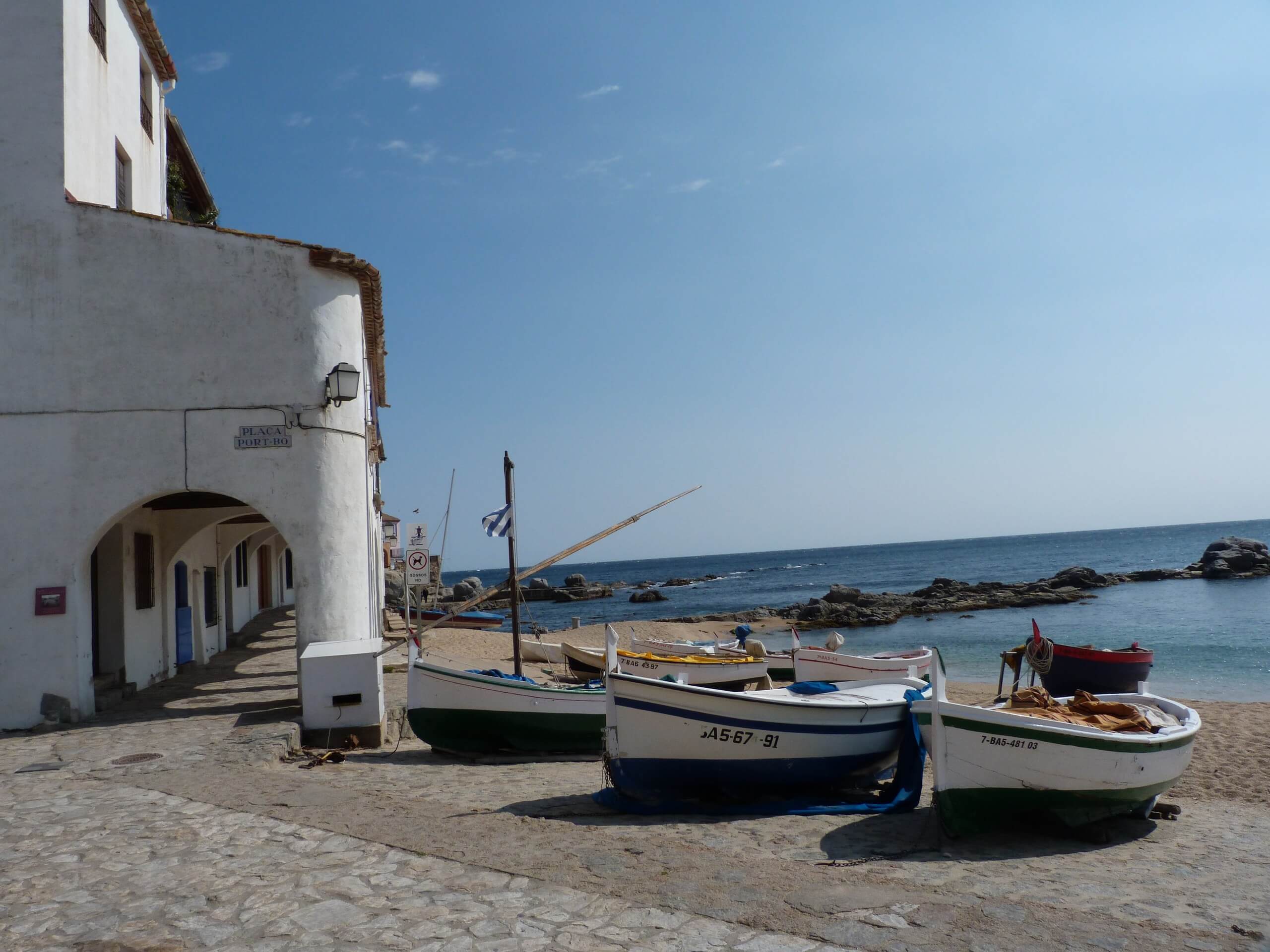 Callela de Palafrugell in Spain