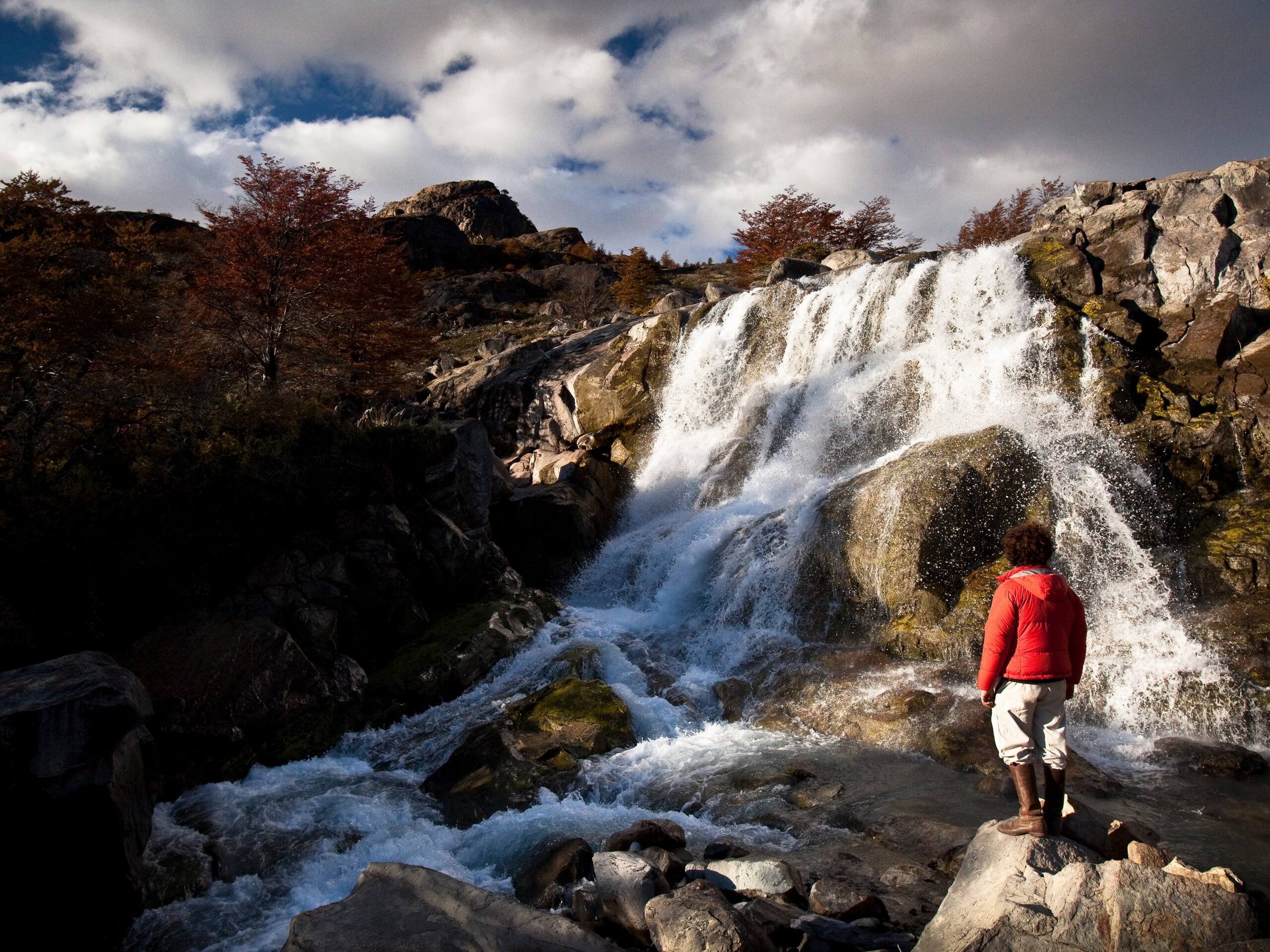 Cascada los Perros near Estancia Cristina