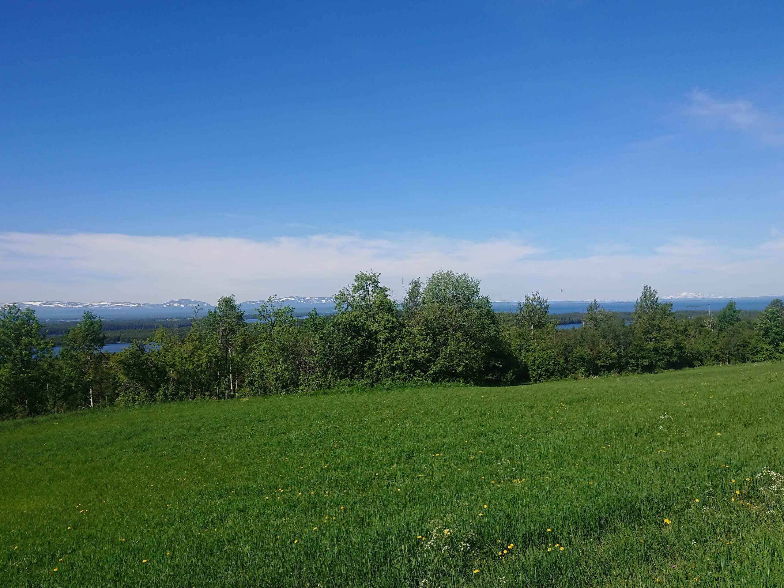 Jämtland views in Sweden