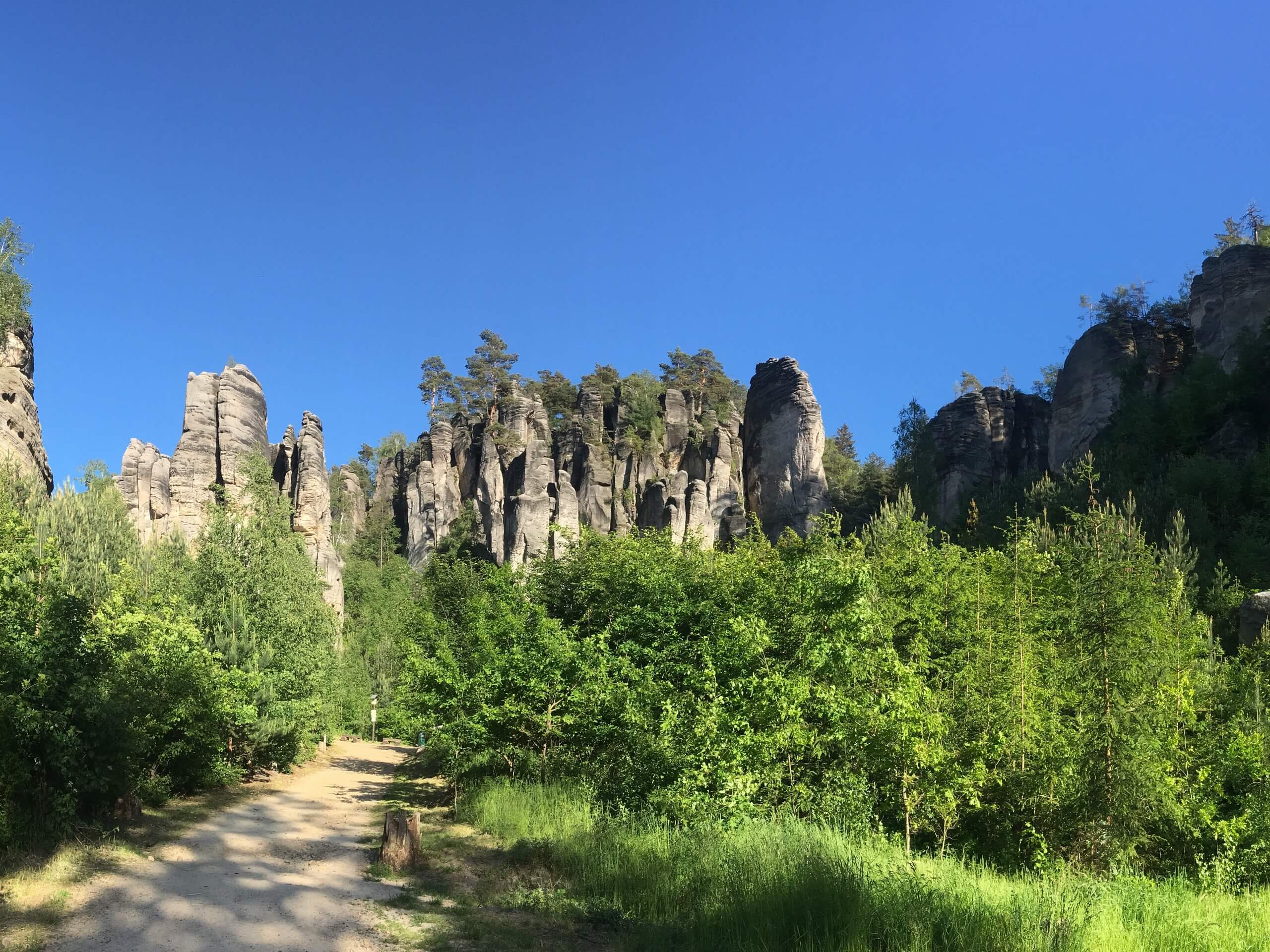 Path in the Bohemian Paradise