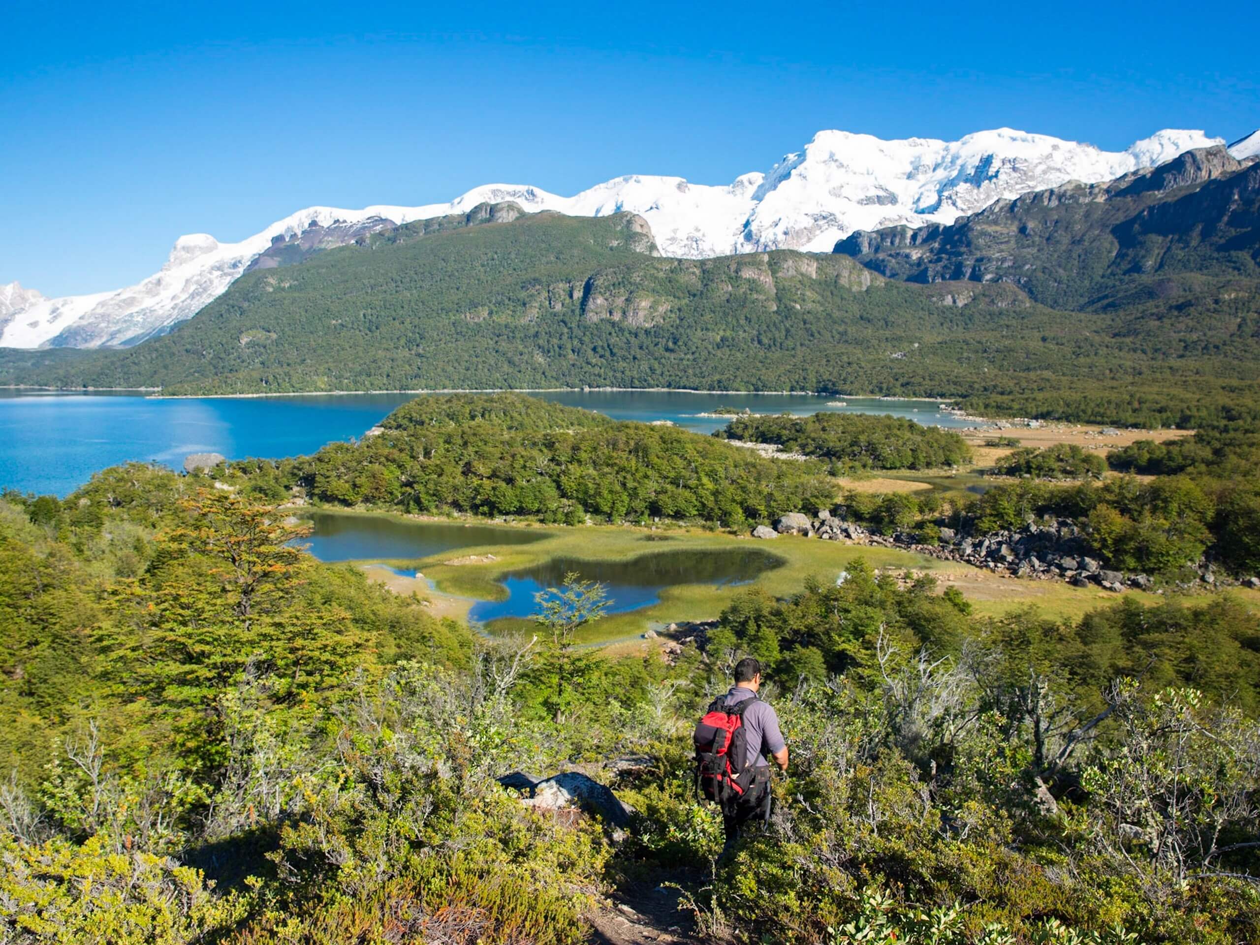 Overlook towards Lago Frías - Florian von der Fecht