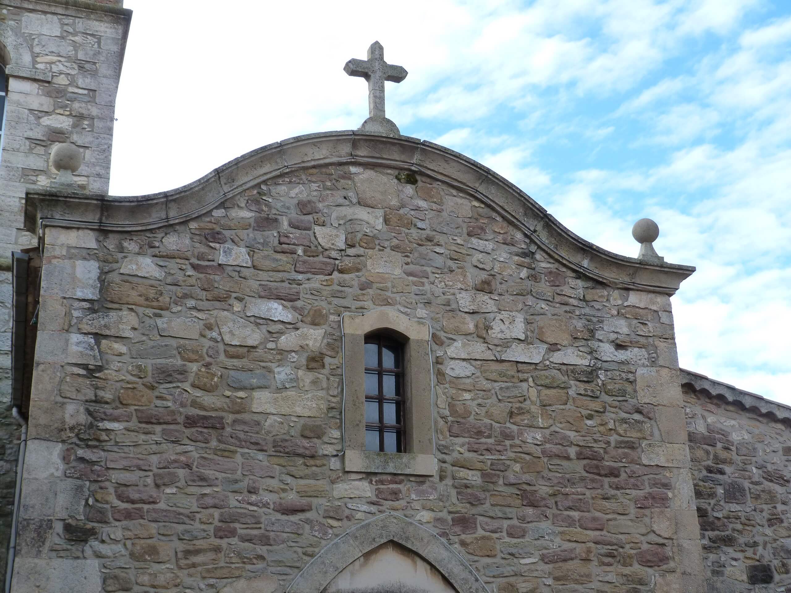 Old chuch seen in Catalonia