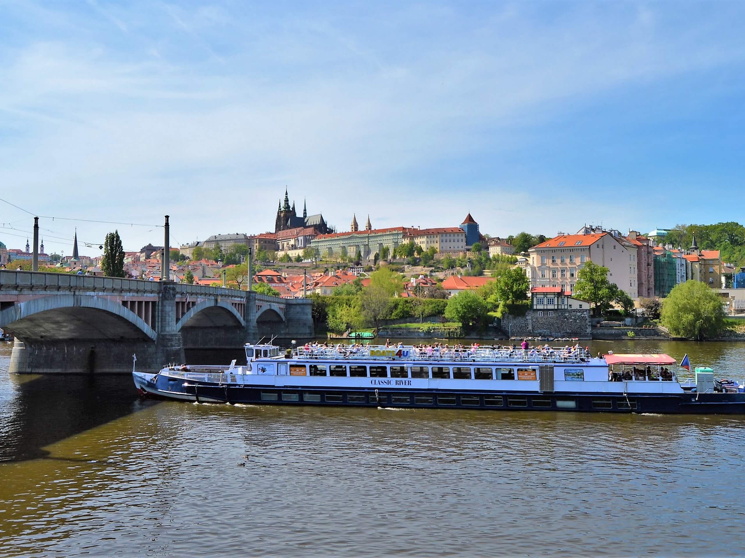 River cruise in Prague
