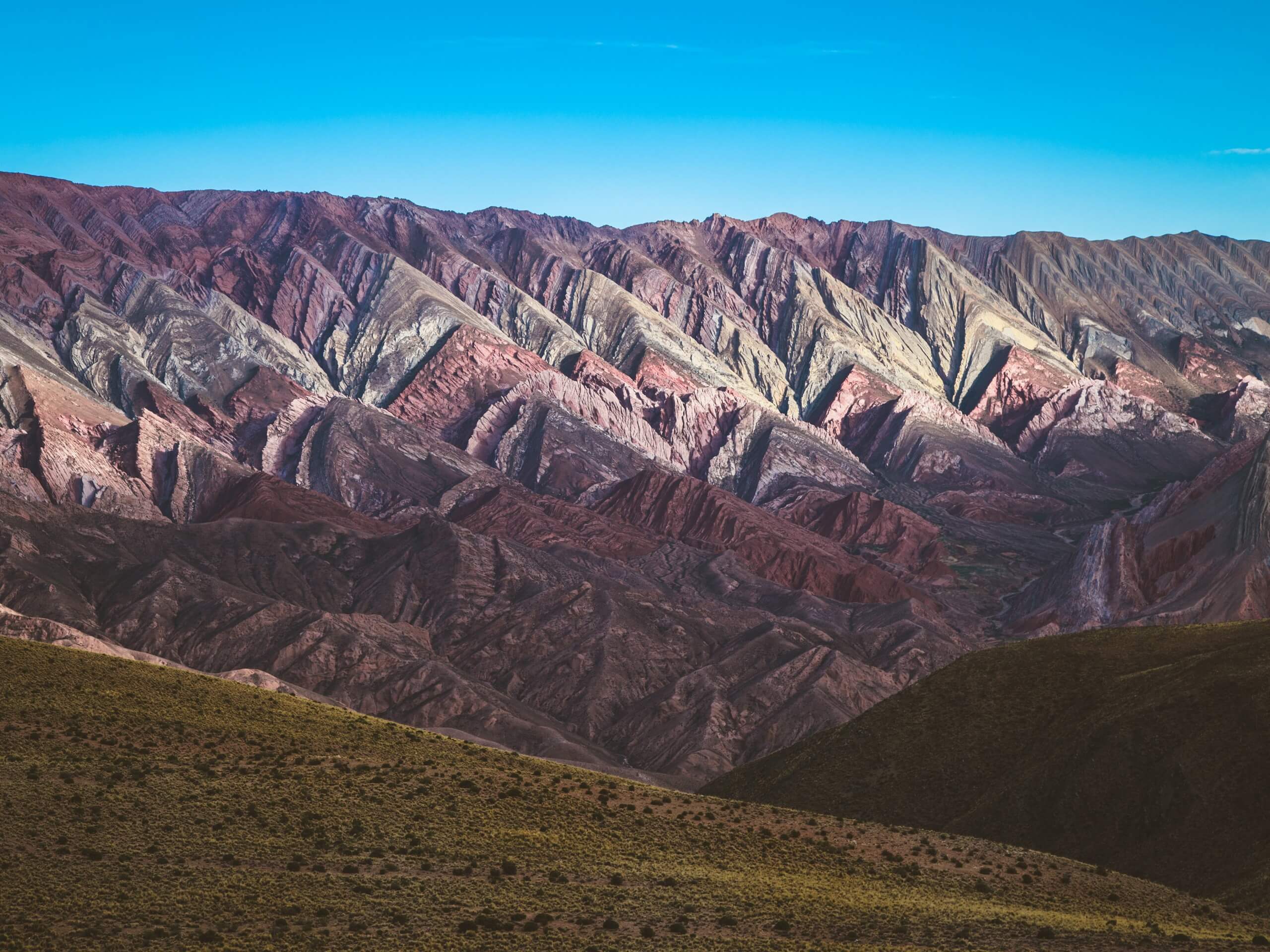 Colorful mountains in Jujuy