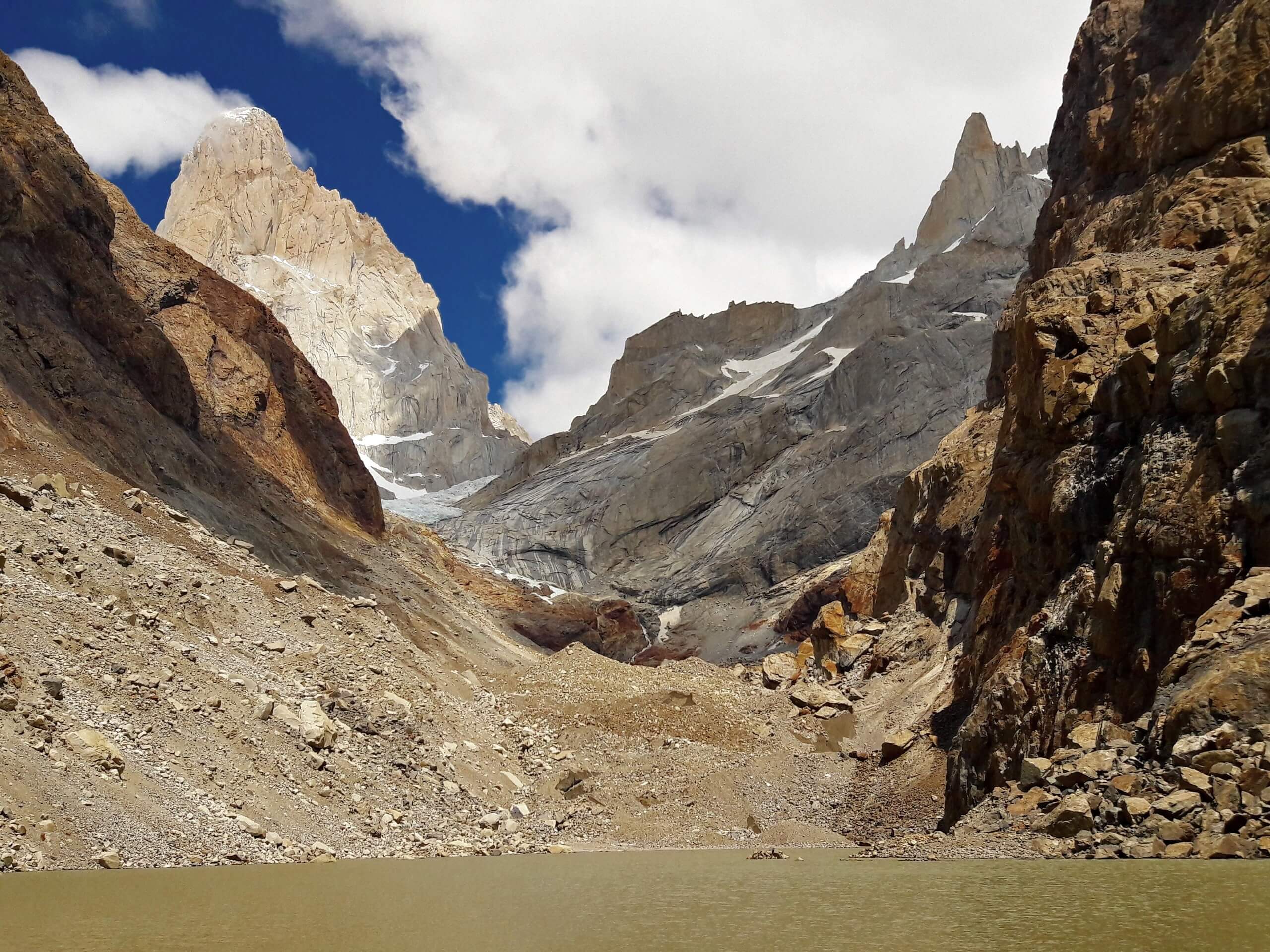 Rocky valley in Patagonia