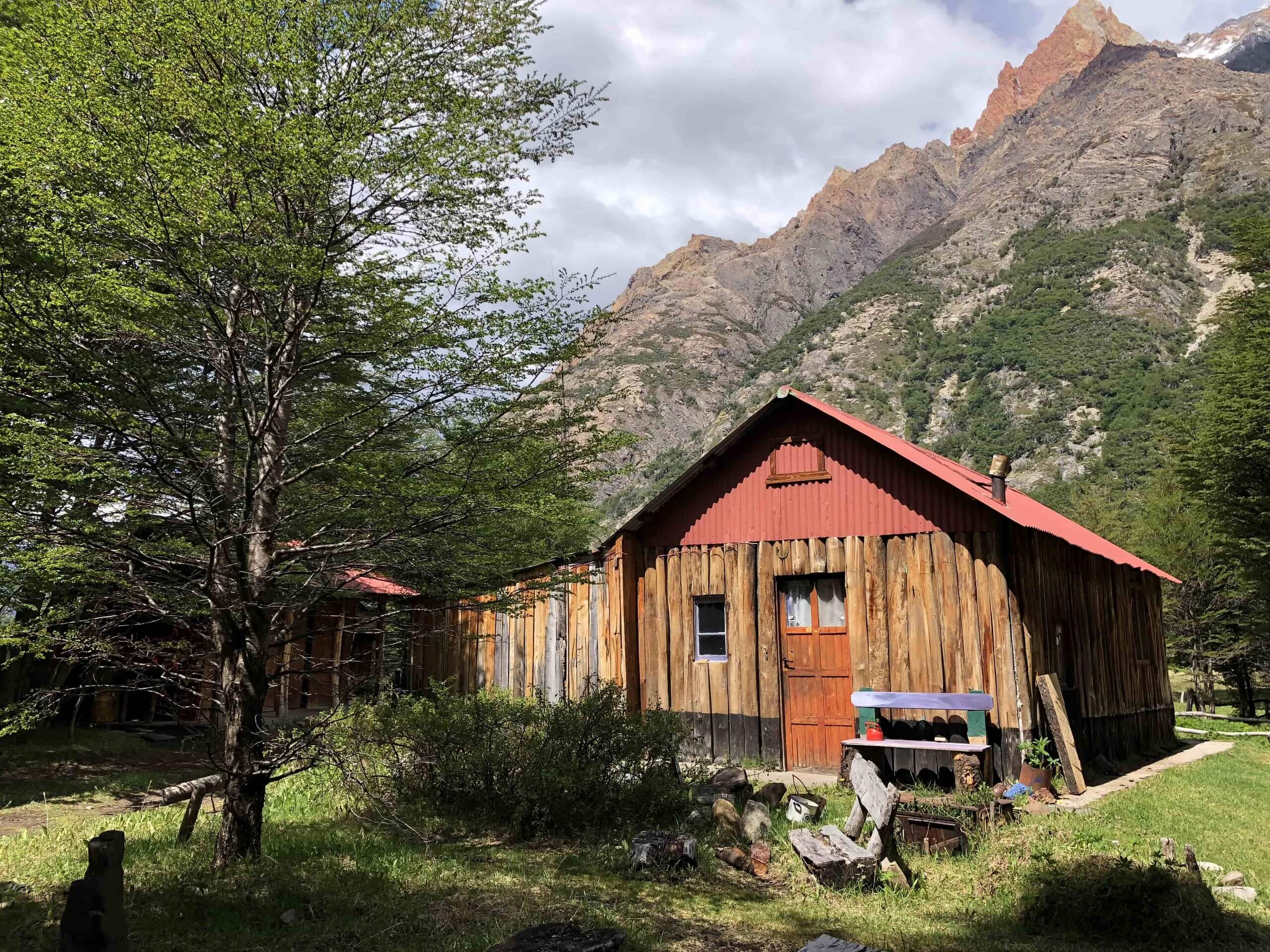 Small lodge in Patagonia