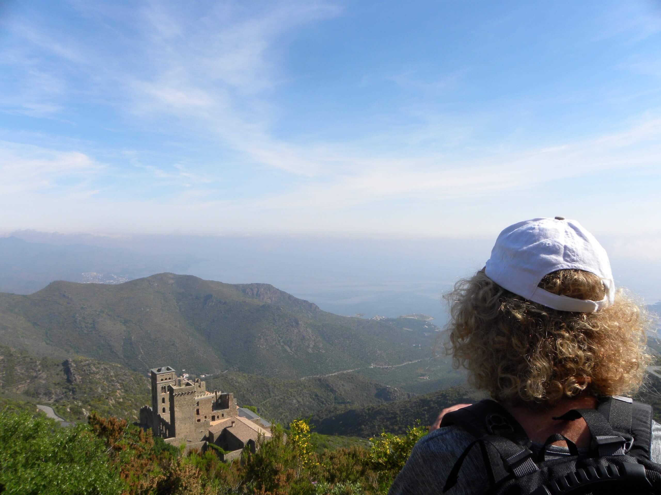 Views from hiking route in Costa Brava