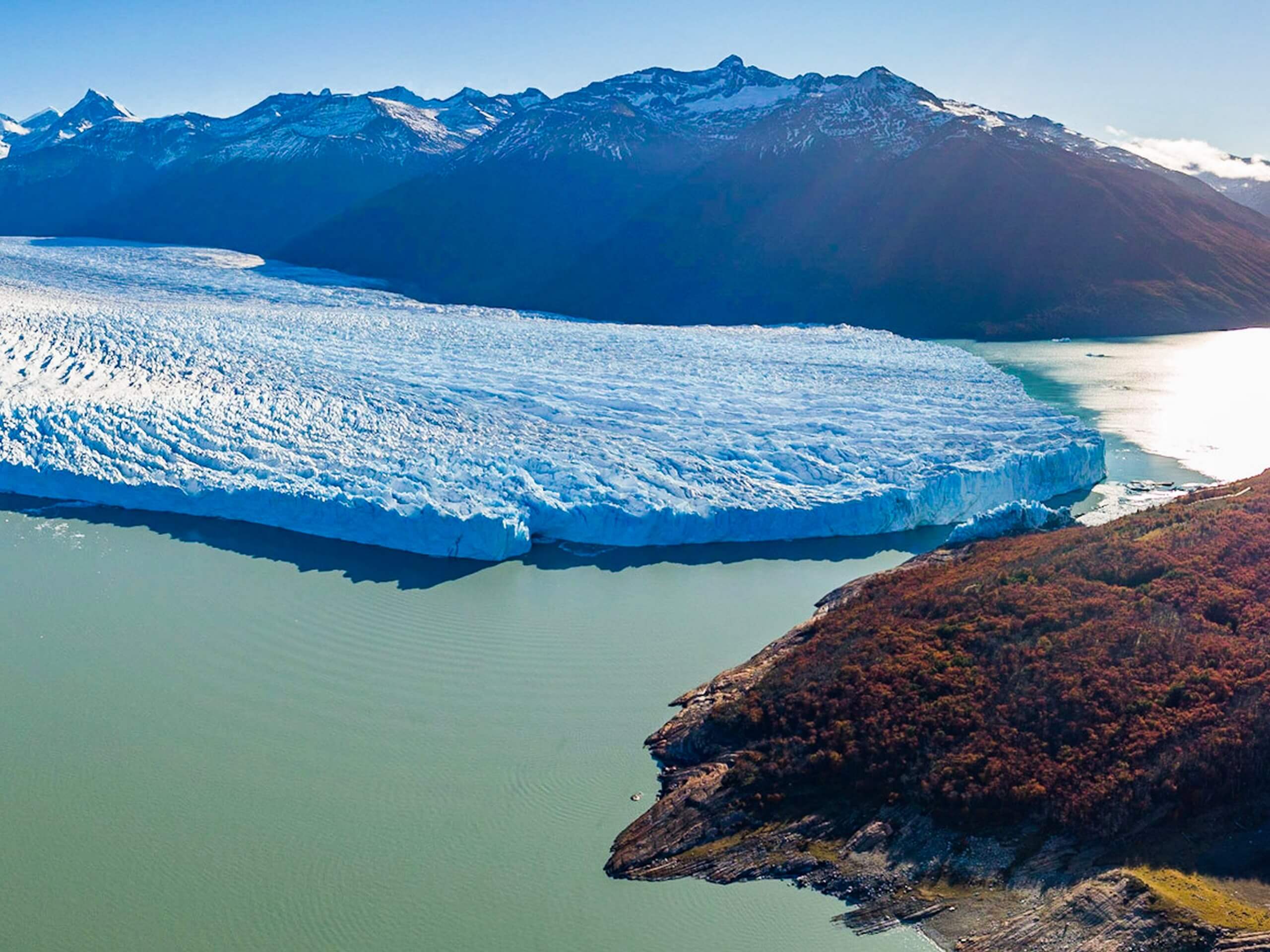 Glaciar Perito Moreno as seen from above - Florian von der Fecht