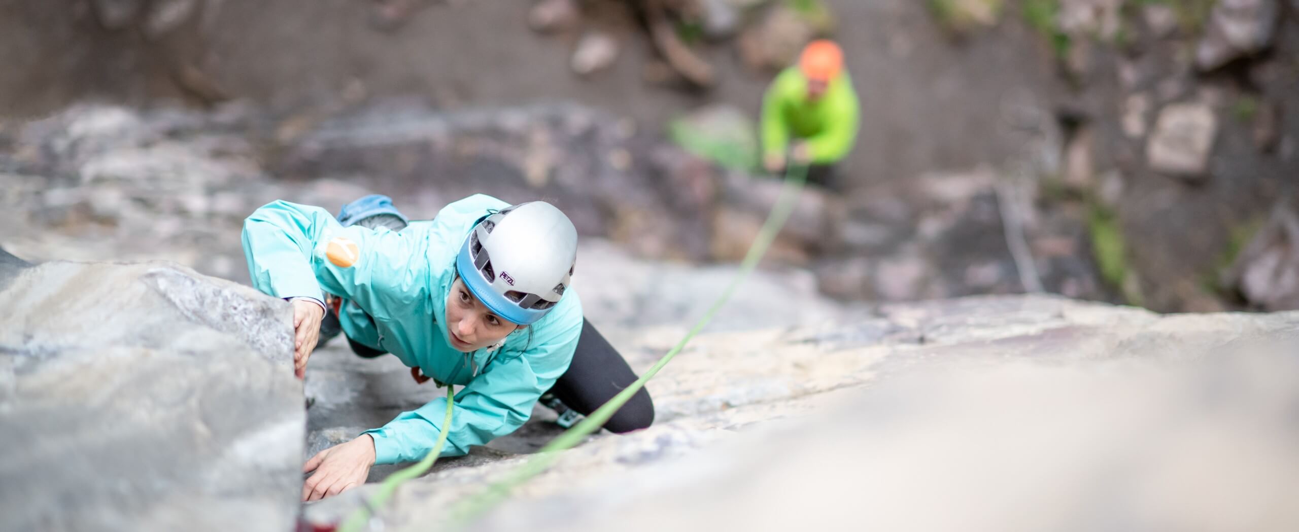 Outdoor Rock Climbing Level 1 in Canadian Rockies