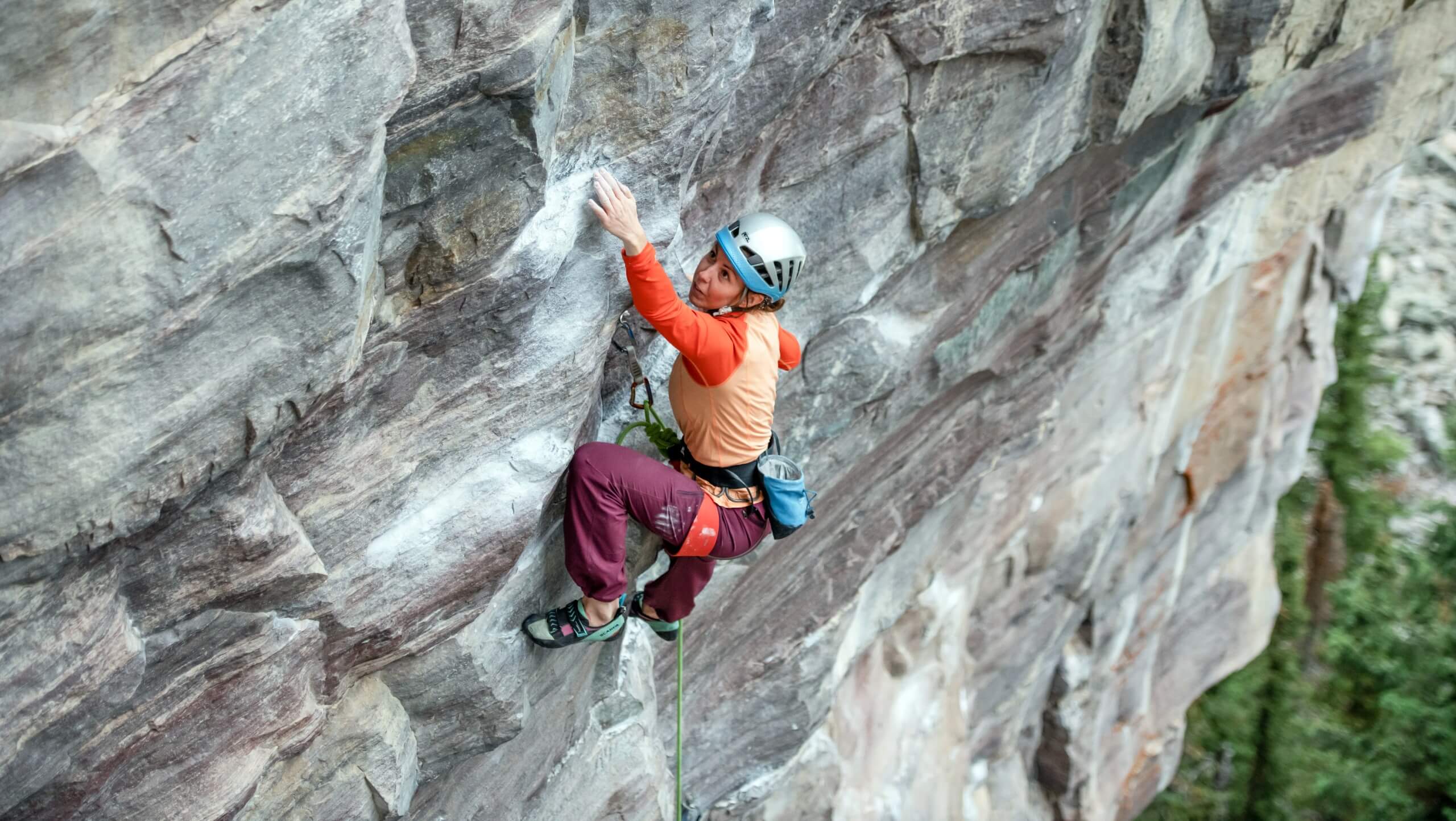 Outdoor Rock Climbing Level 2 in the Canadian Rockies