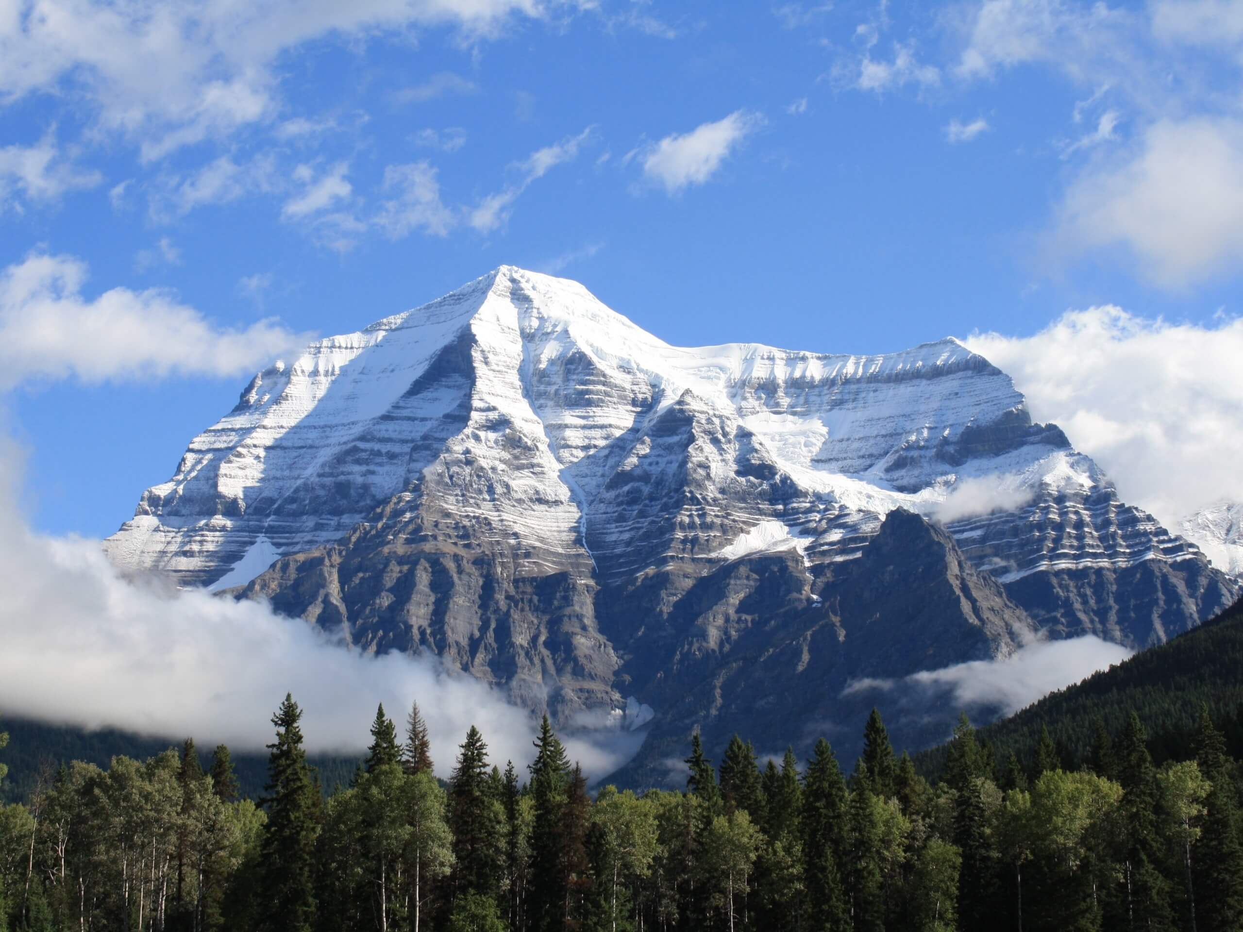 Mount Robson from afar