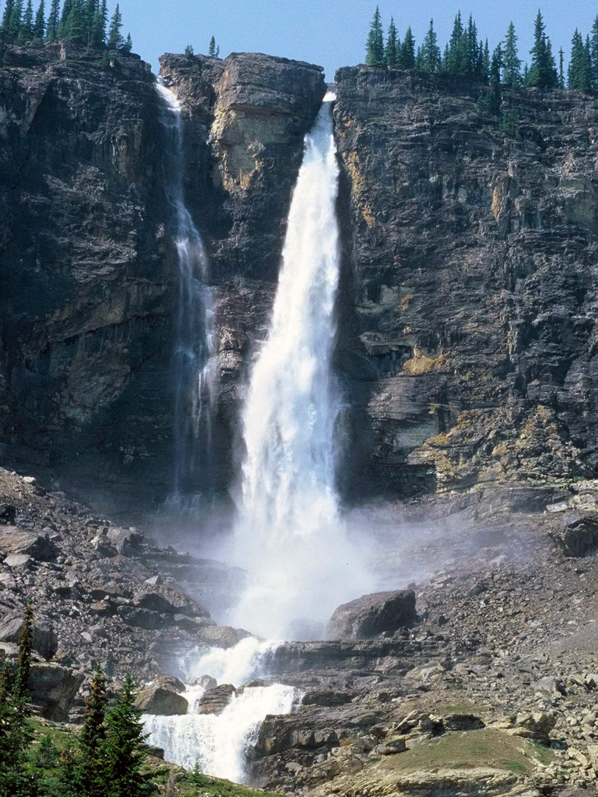 Twin Falls Yoho National Park