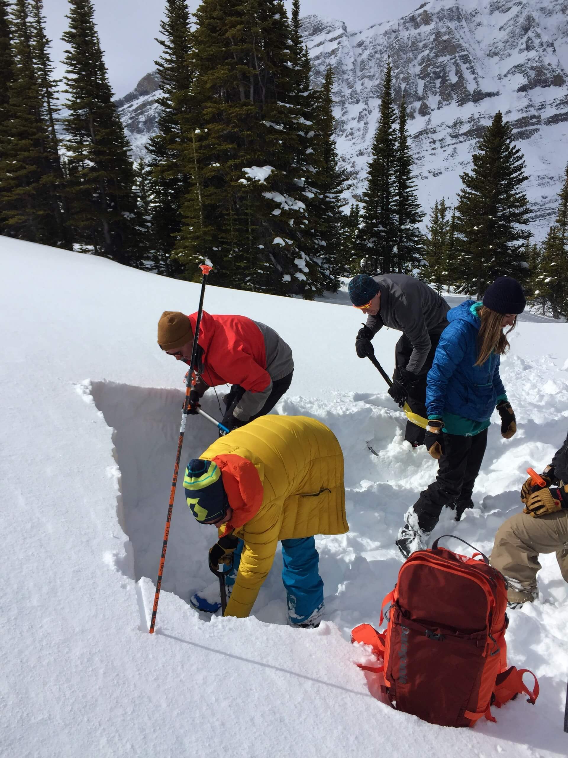 Avalanche Training in the Rockies