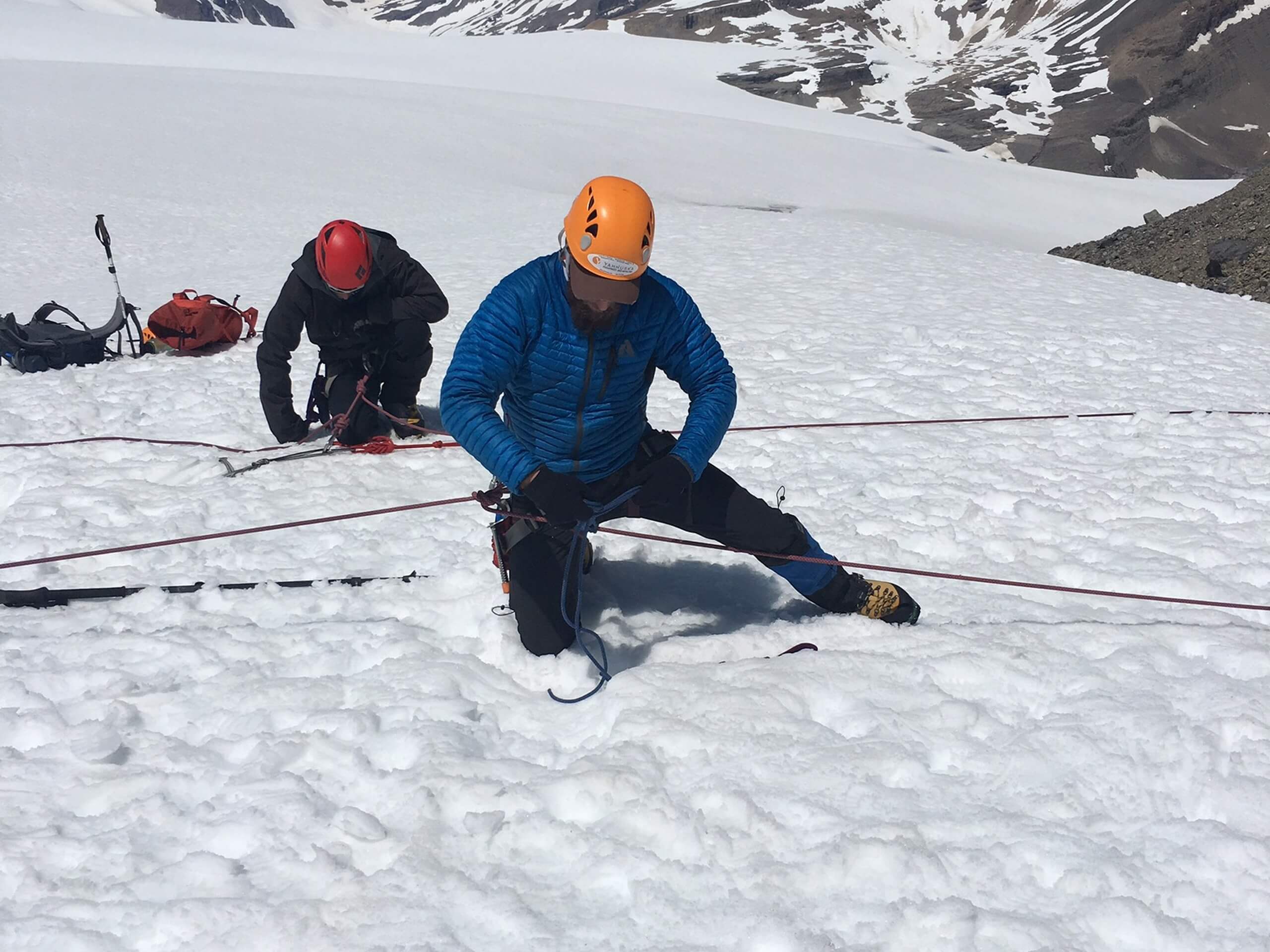 Mountaineering training
