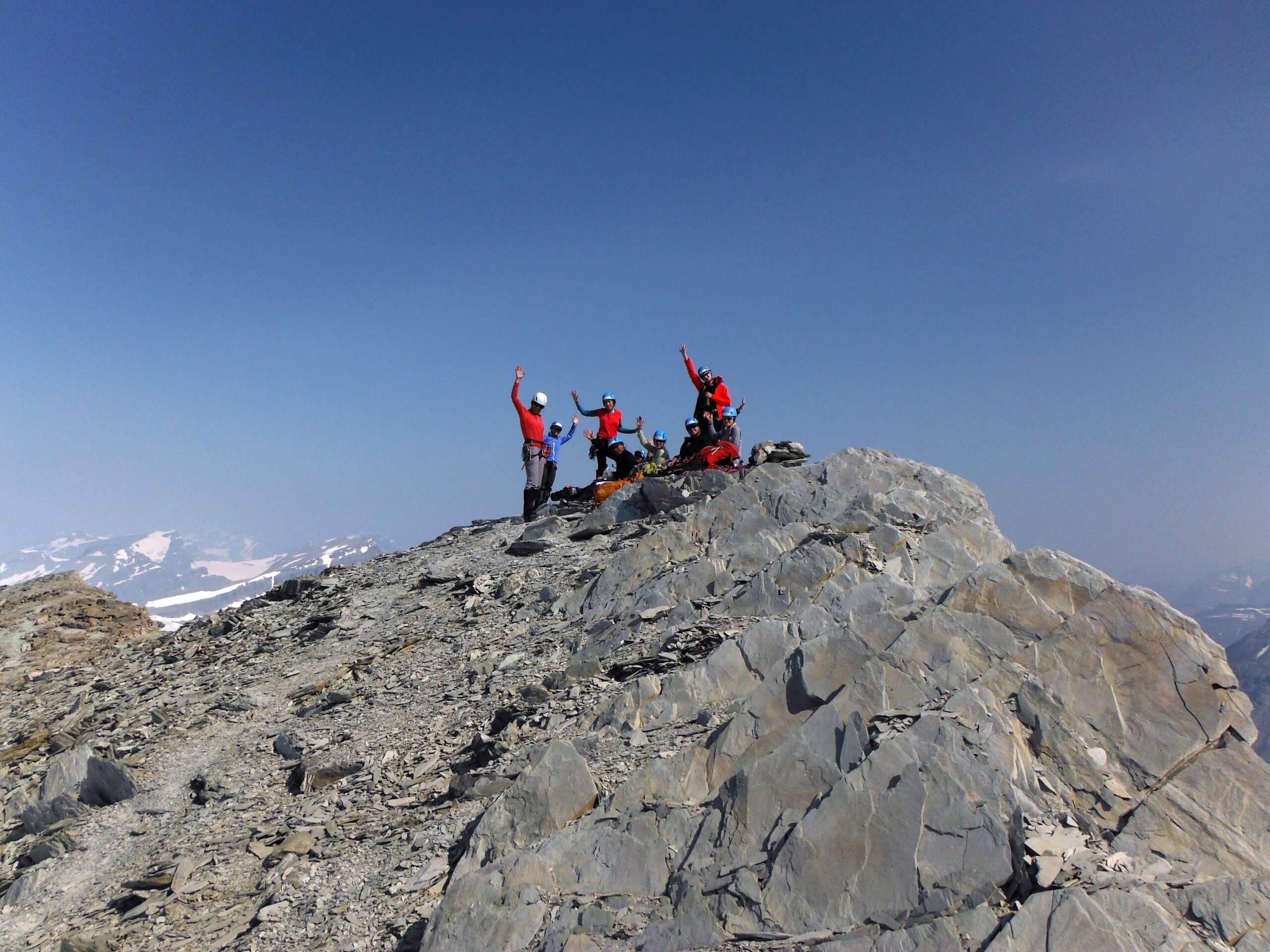 Womens intro to mountaineering tour