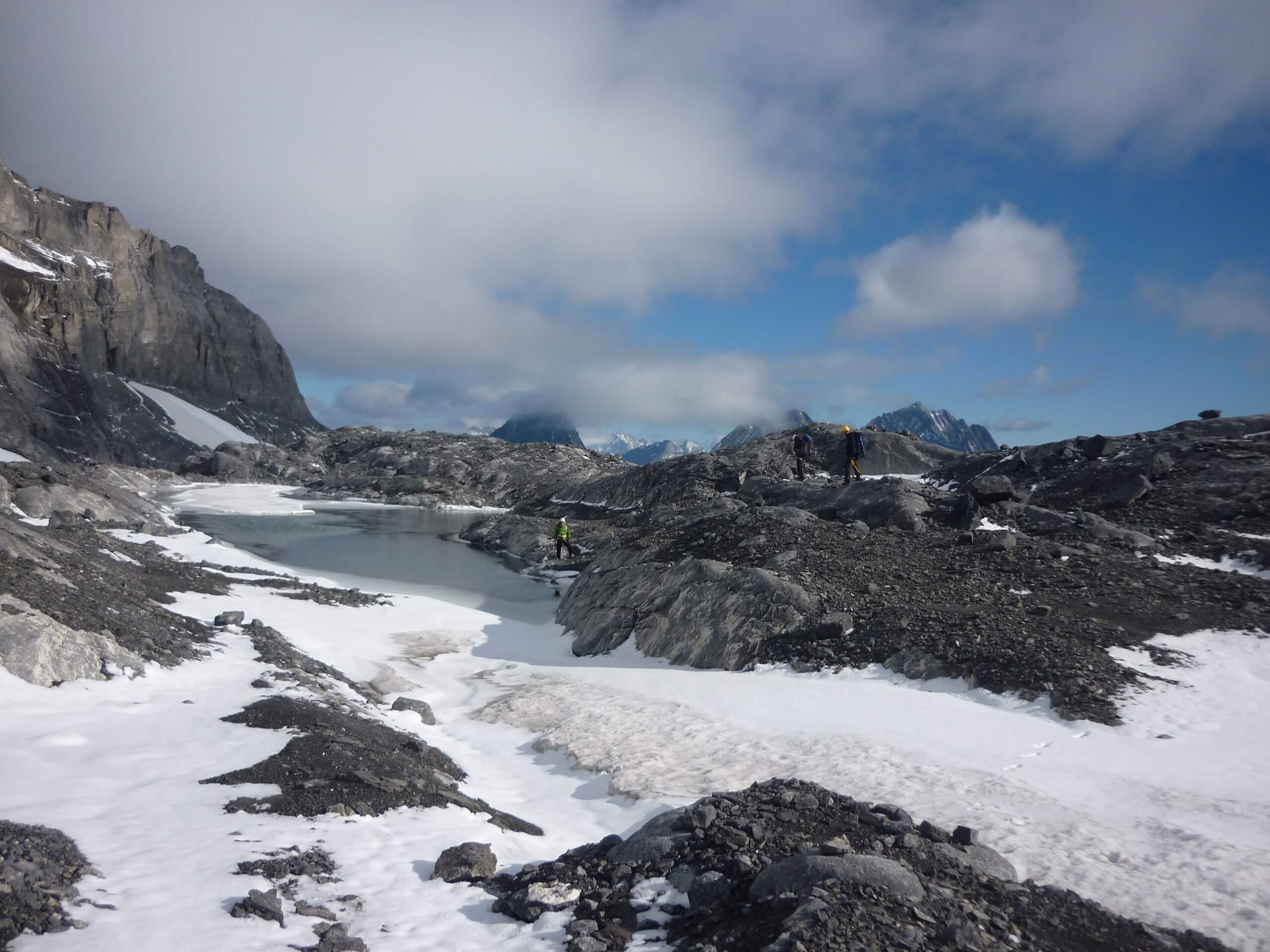 Alpine views near Turbine Canyon in Kananaskis