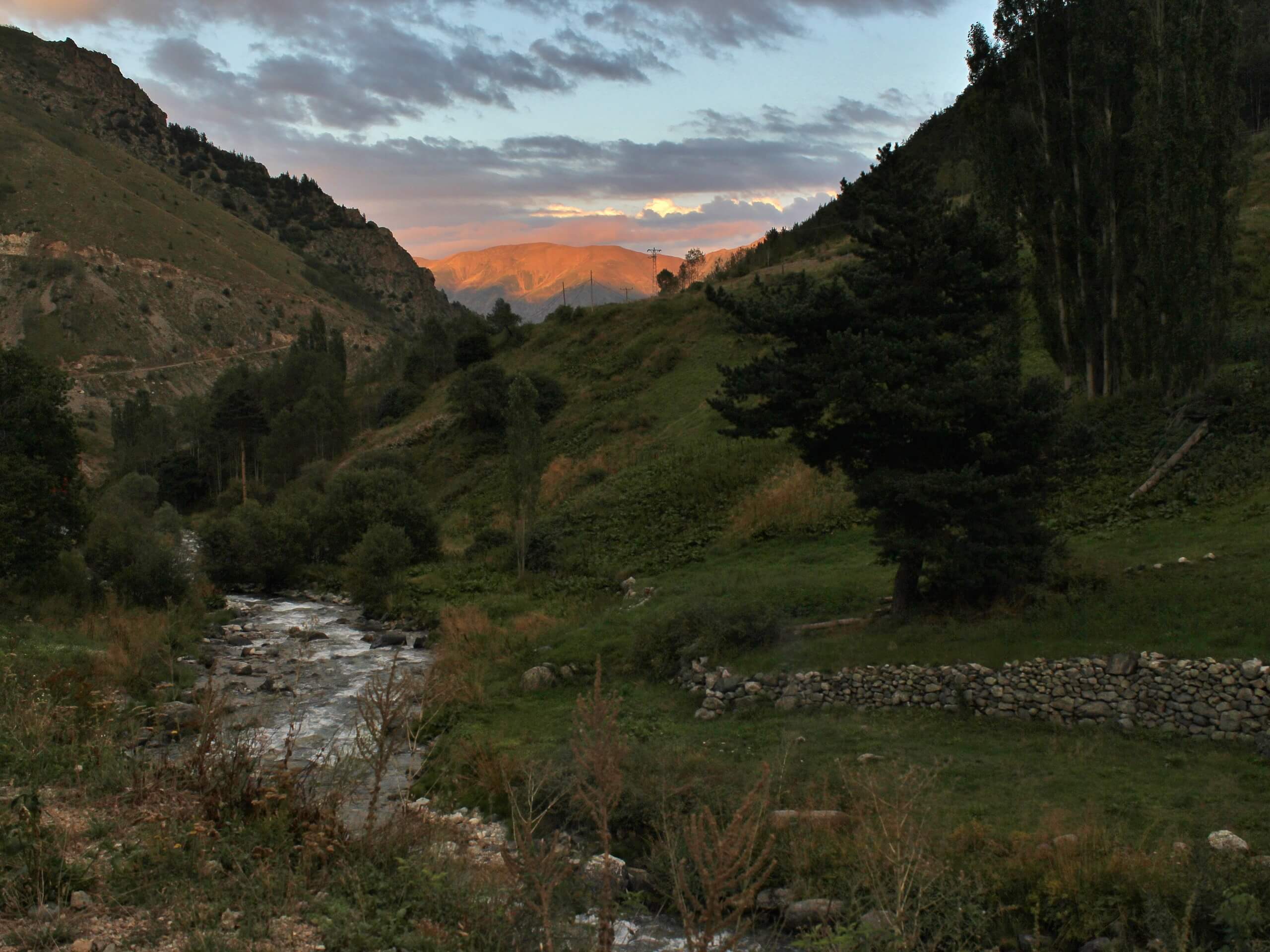 Sunset in Kackar Mountains